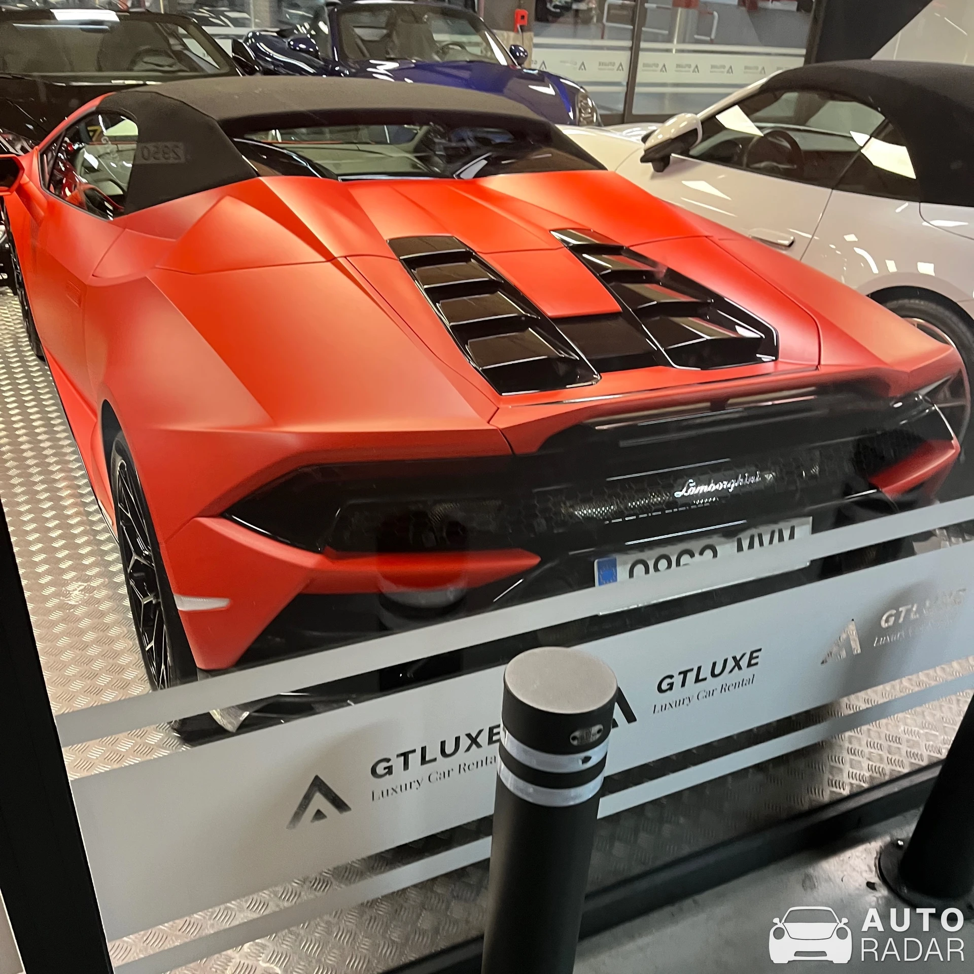 Lamborghini Huracán LP640-4 EVO Spyder spotted in Barcelona, Spain
