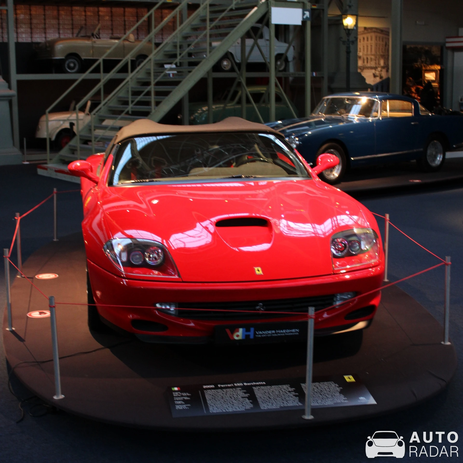 Ferrari 550 Barchetta Pininfarina spotted in Brussels, Belgium