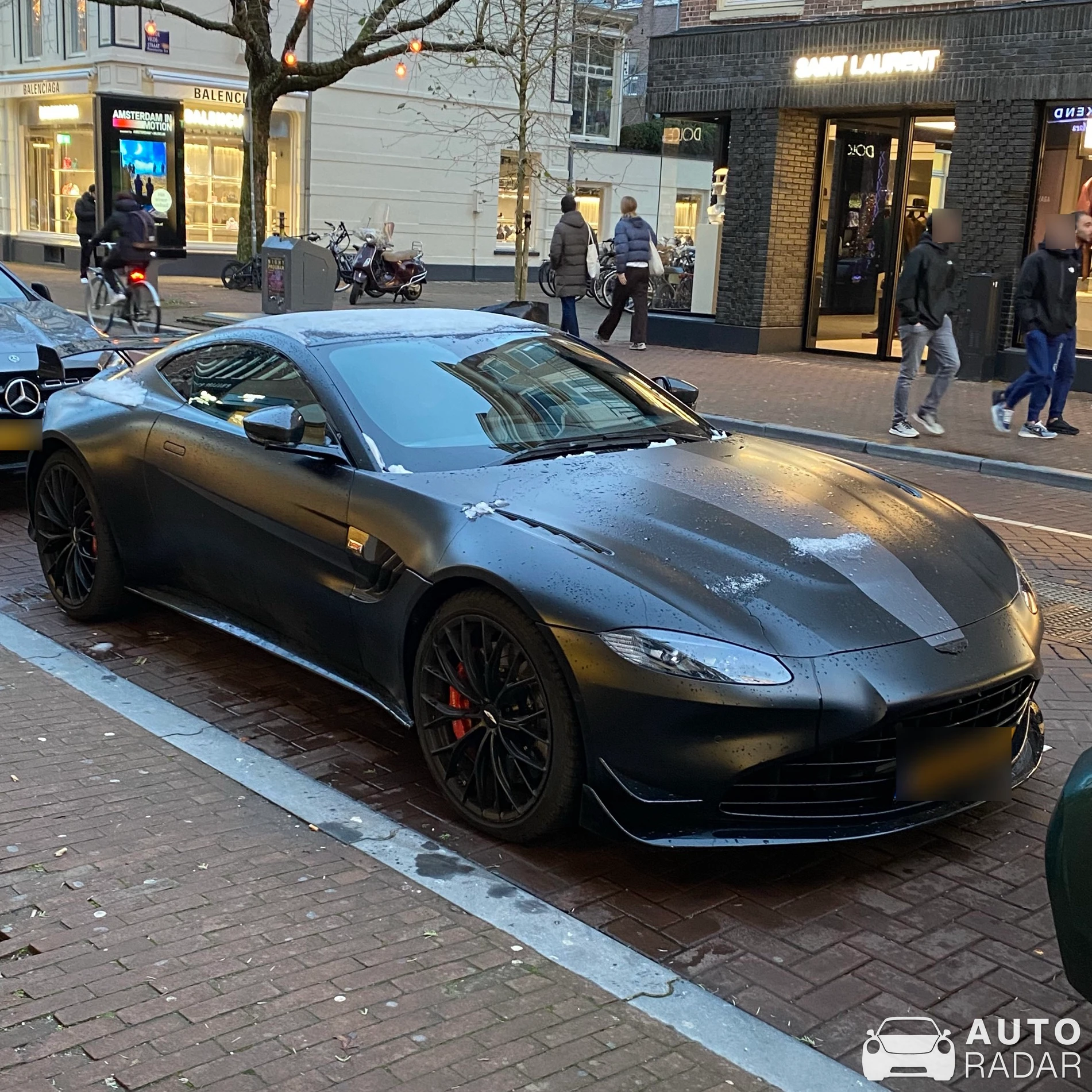 Aston Martin V8 Vantage Formula 1 Edition spotted in Amsterdam, Nederland