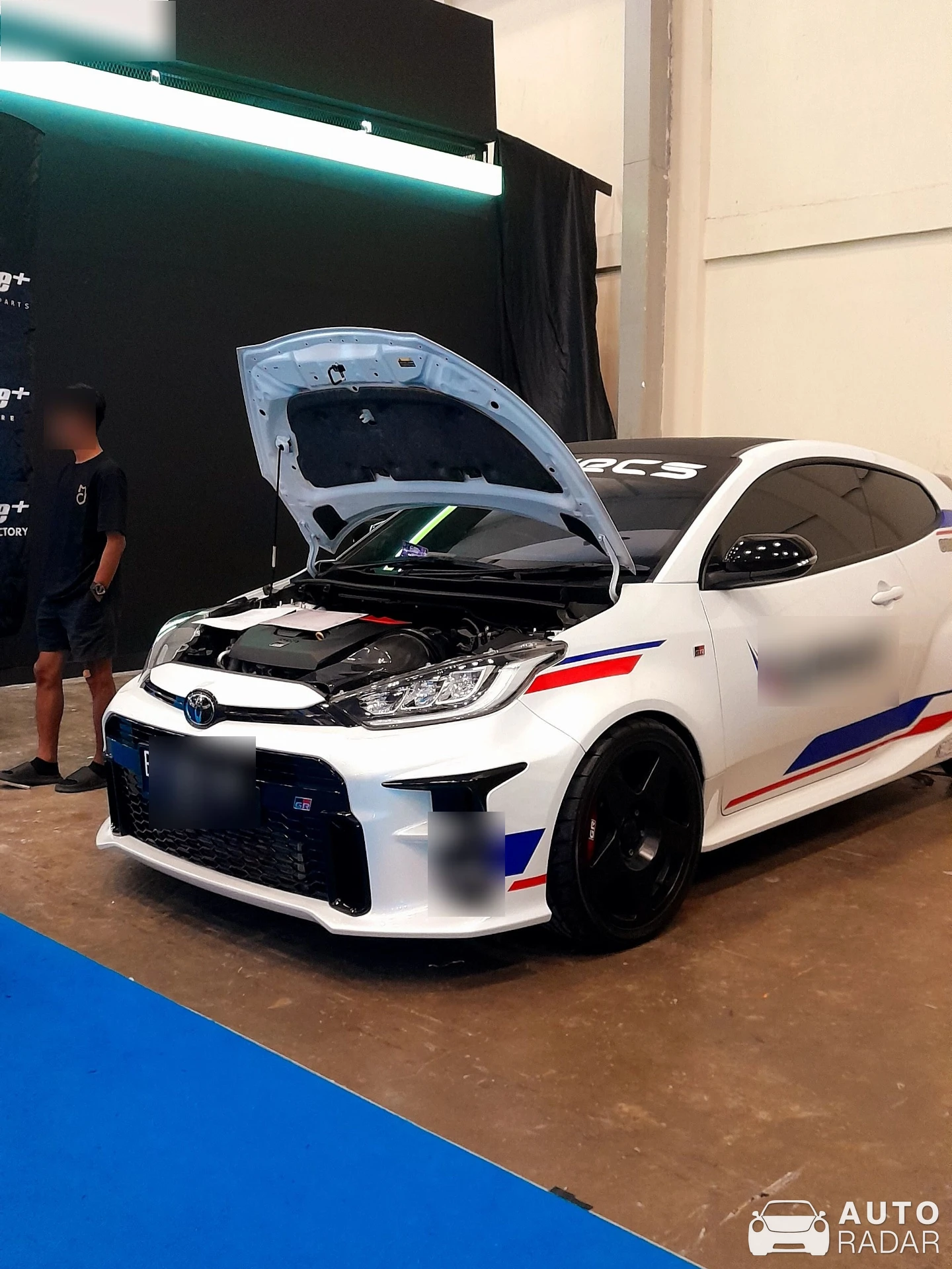 Toyota GR Yaris spotted in Kabupaten Tangerang, Indonesia