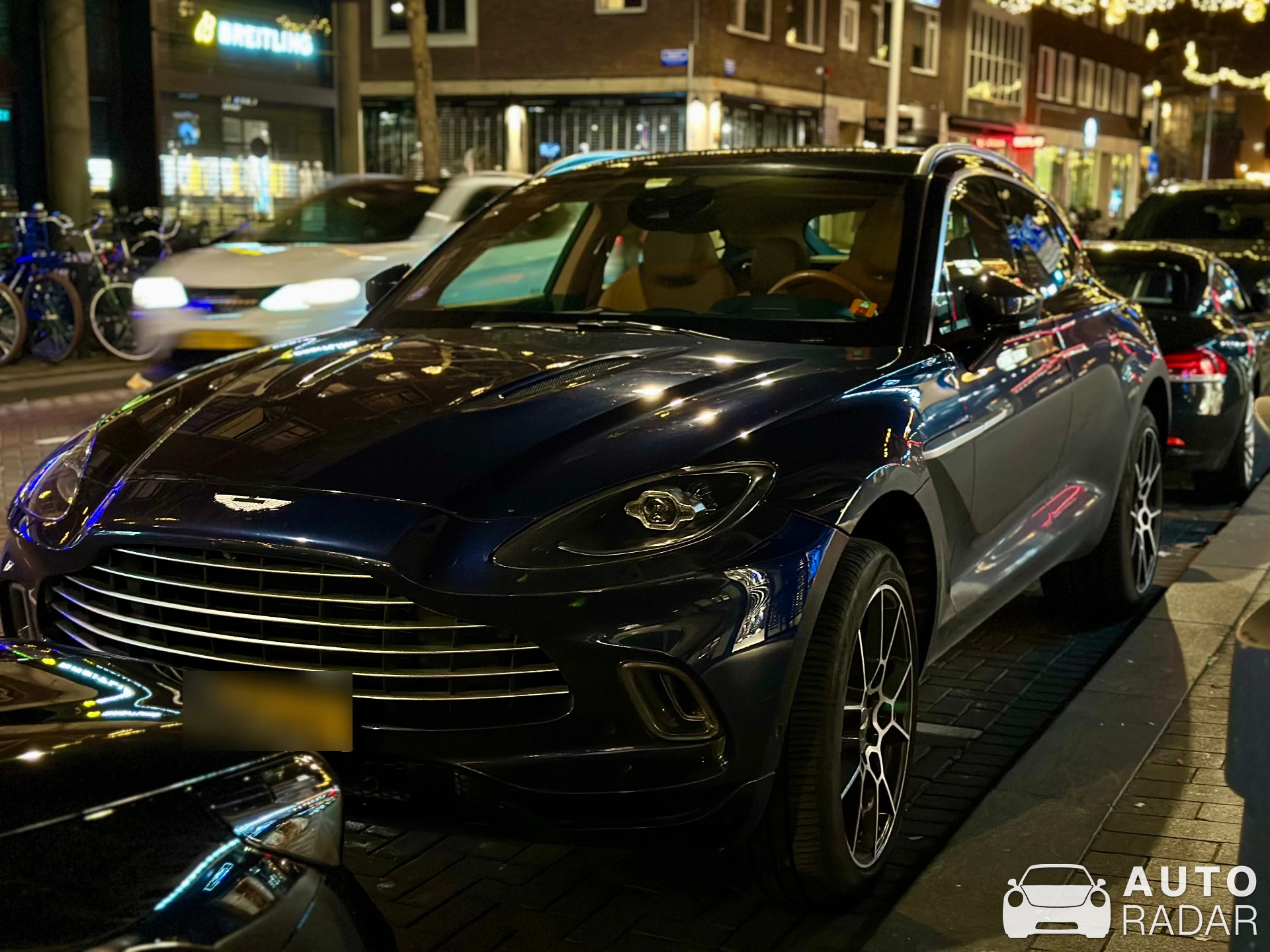 Aston Martin DBX spotted in Rotterdam, Netherlands