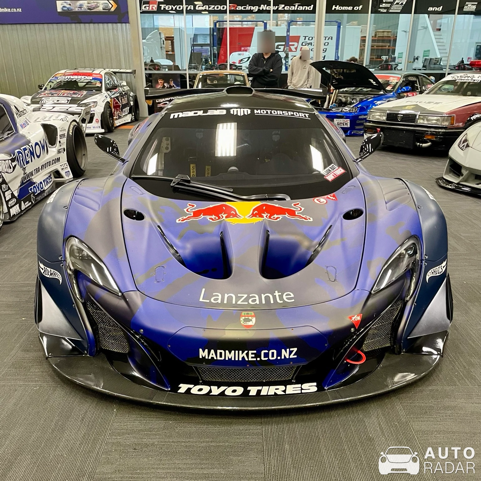McLaren P1 'MADMAC' spotted in Whangamarino