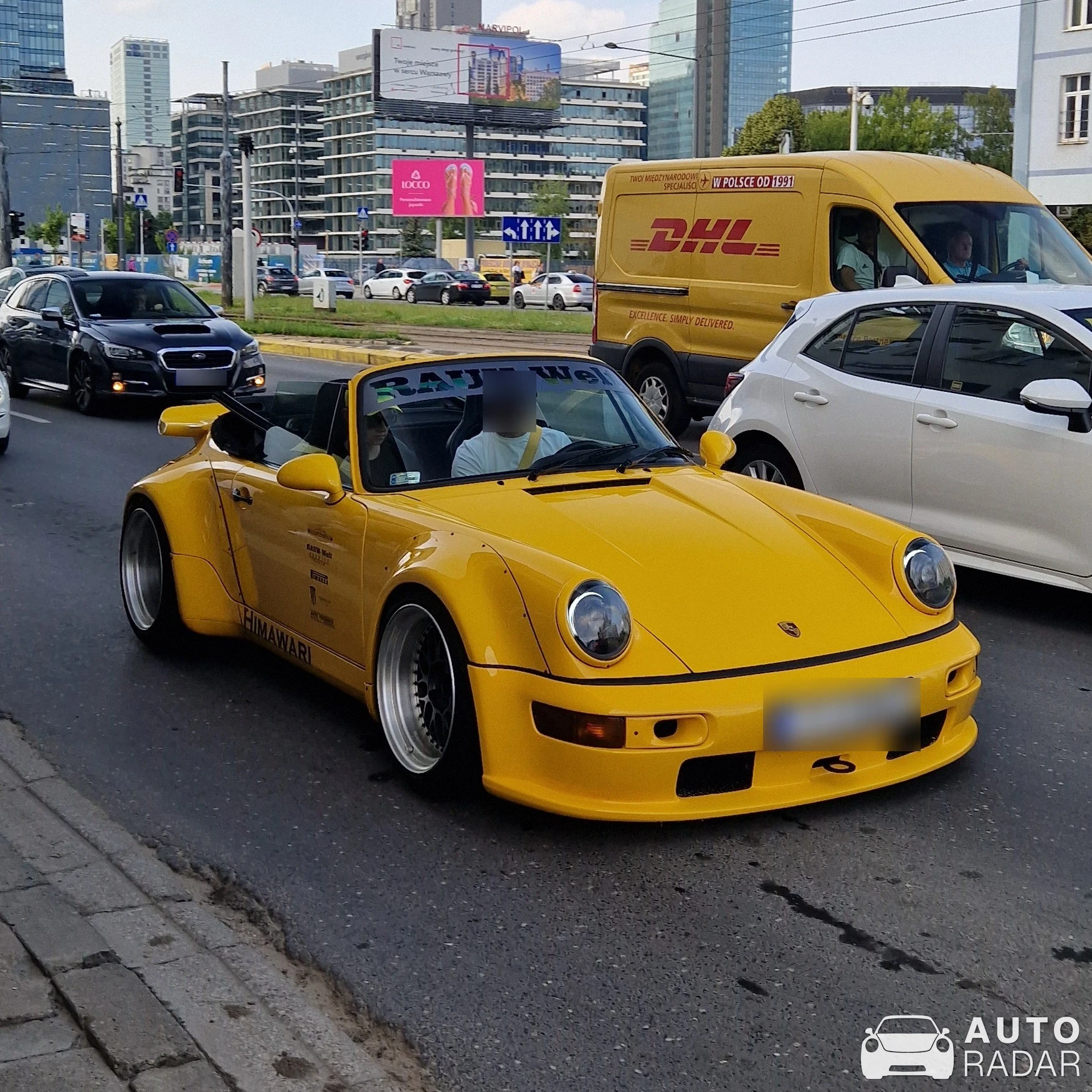 Porsche Rauh-Welt Begriff 964 Cabriolet spotted in Warszawa