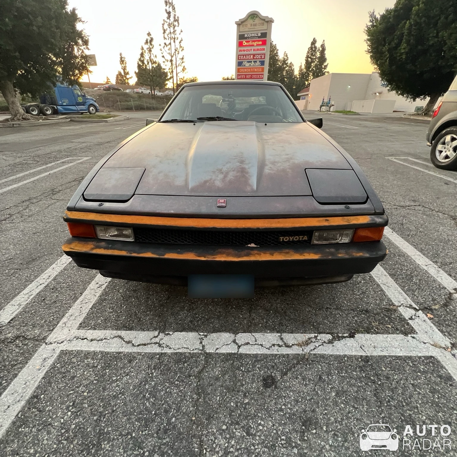 Toyota Supra A60 spotted in Monrovia