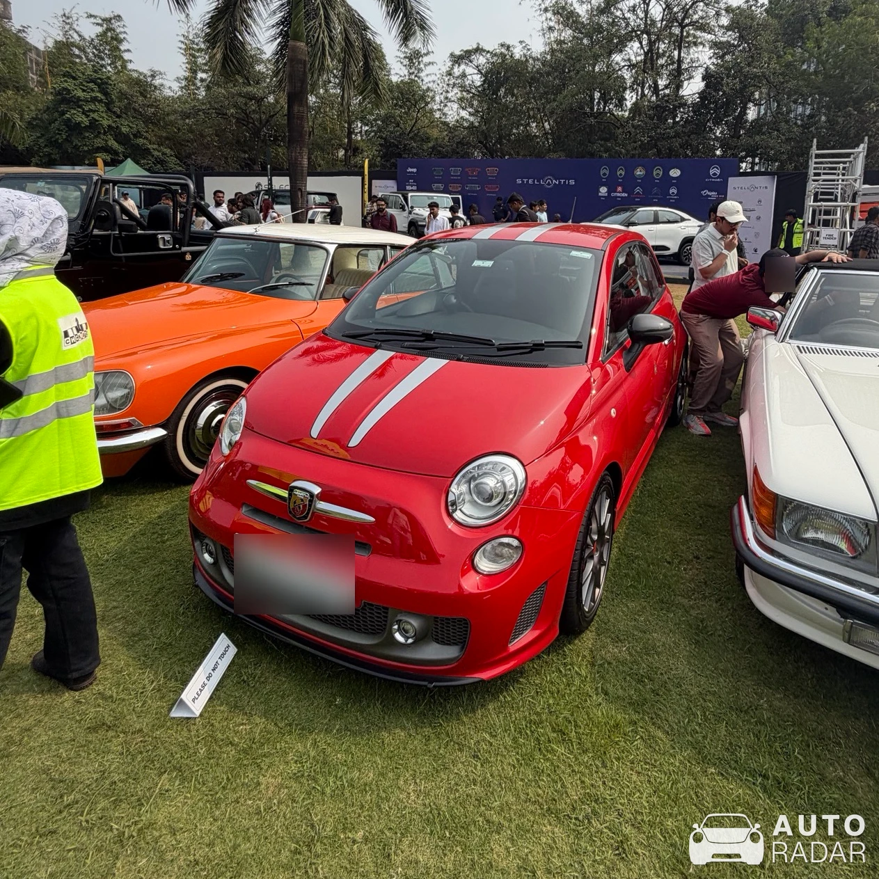 Abarth 595 spotted in Mumbai, India