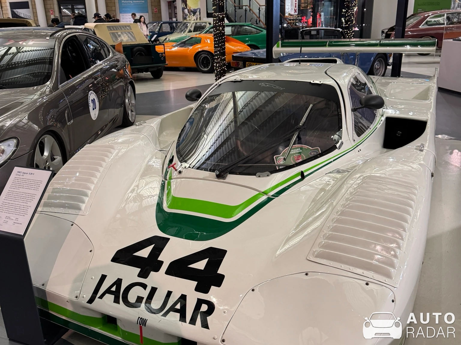 Jaguar XJR-5 spotted in Lighthorne Heath
