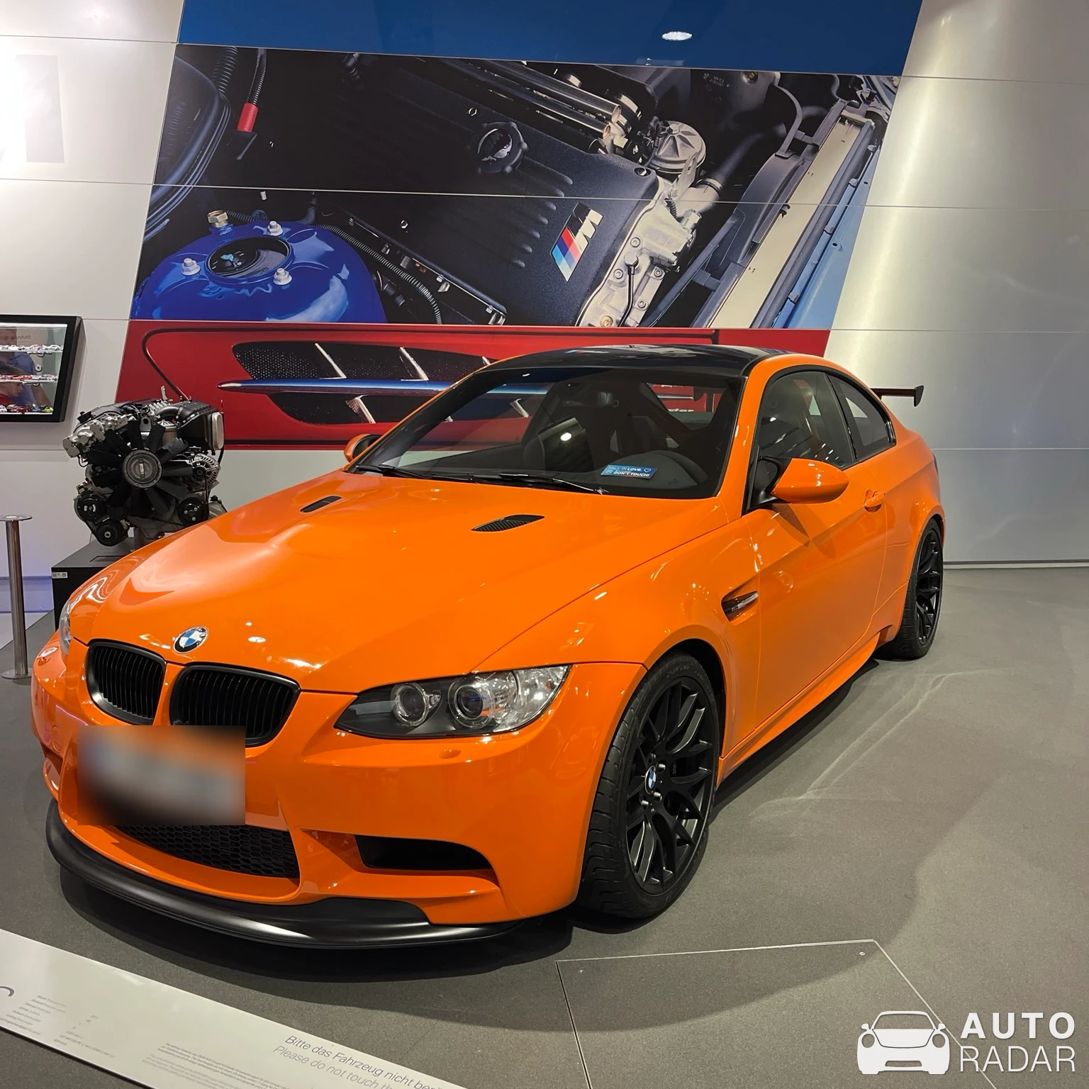 BMW M3 E92 GTS spotted in München