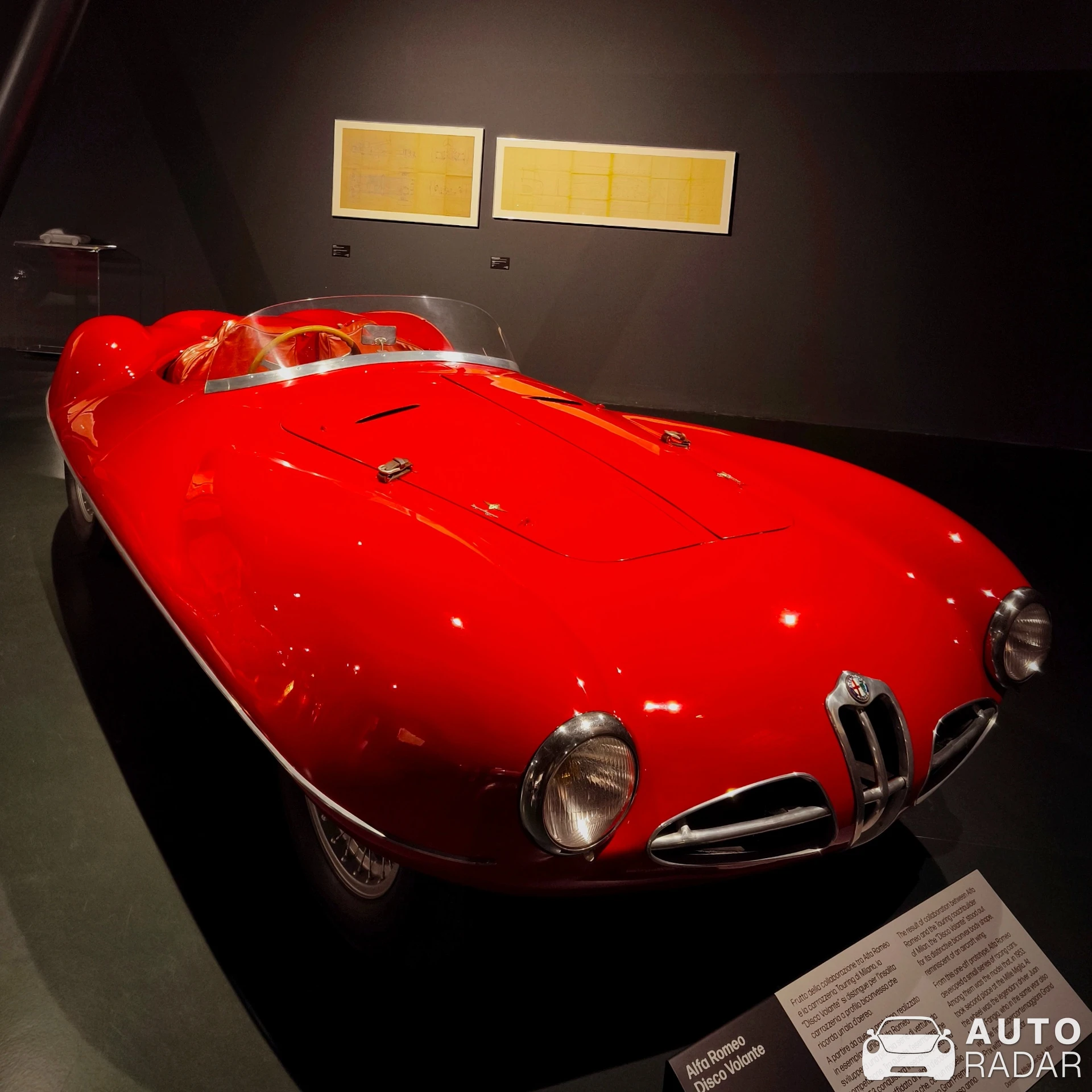 Alfa Romeo Disco Volante spotted in Torino