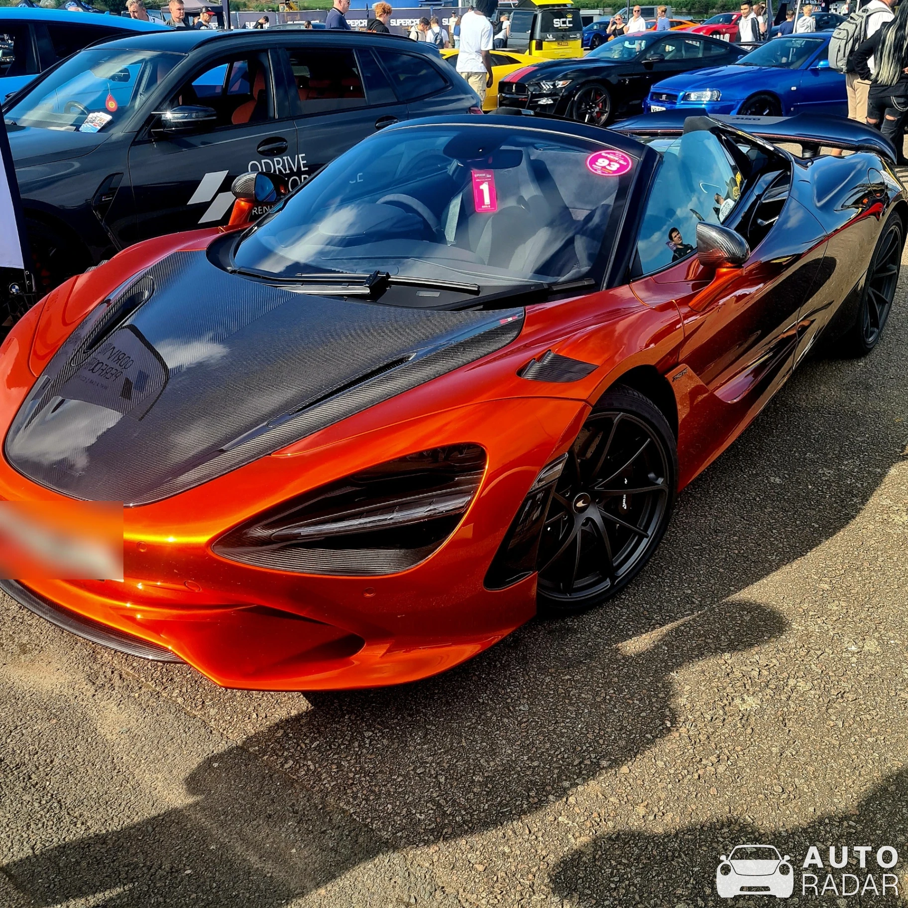 McLaren 750S Spider spotted in Leicestershire, United Kingdom