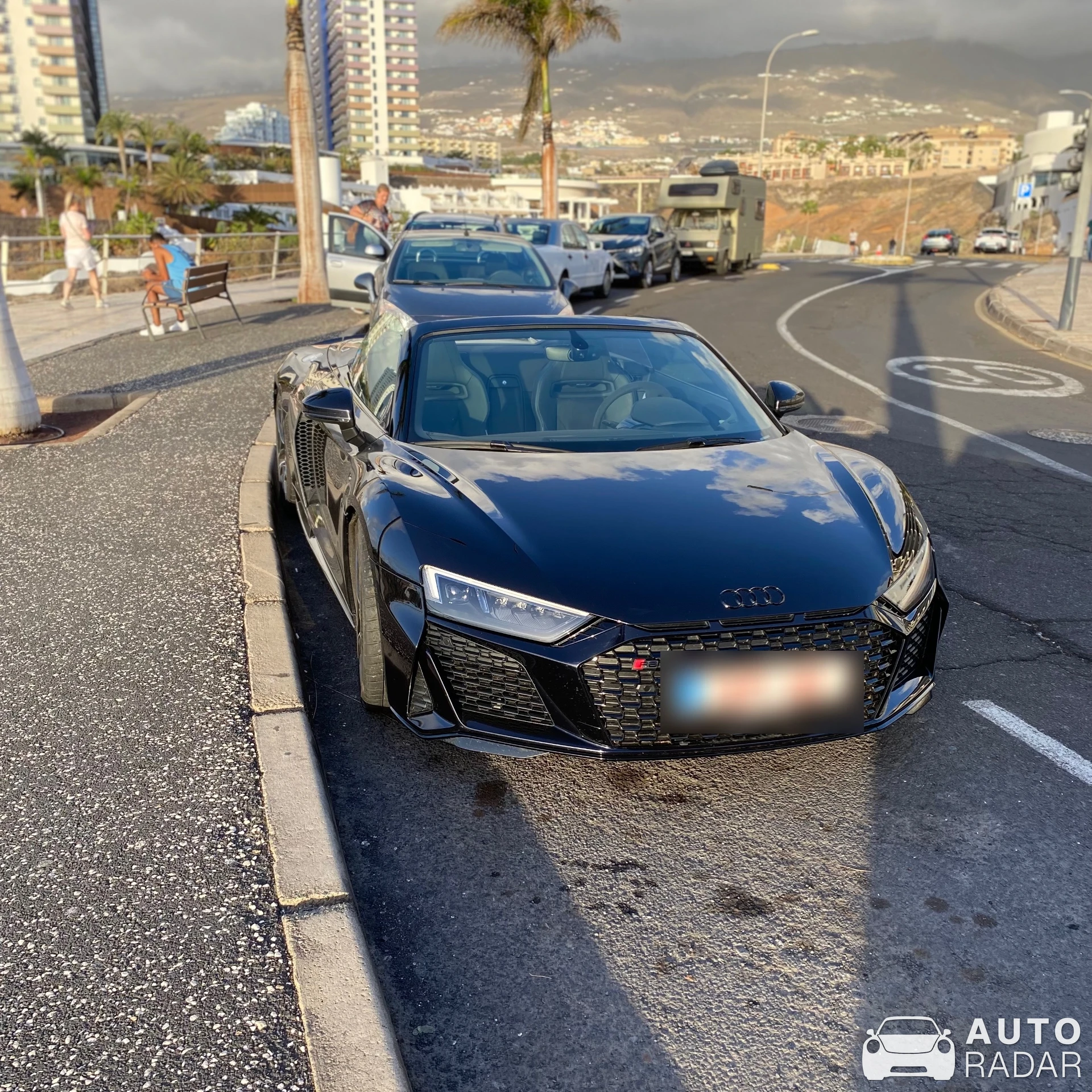 Audi R8 V10 Spyder spotted in Santa Cruz de Tenerife, Spain