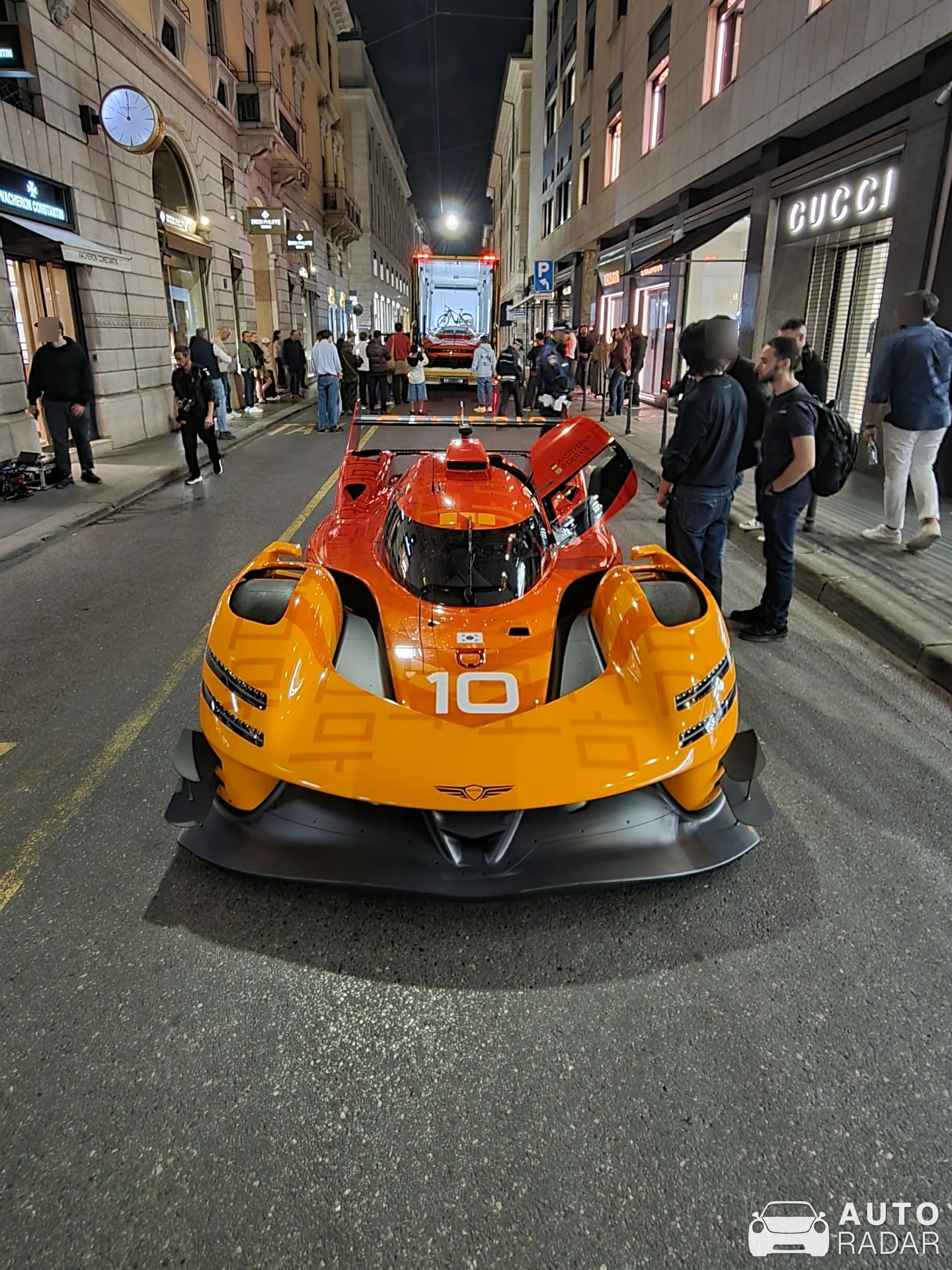 Genesis GMR spotted in Milano
