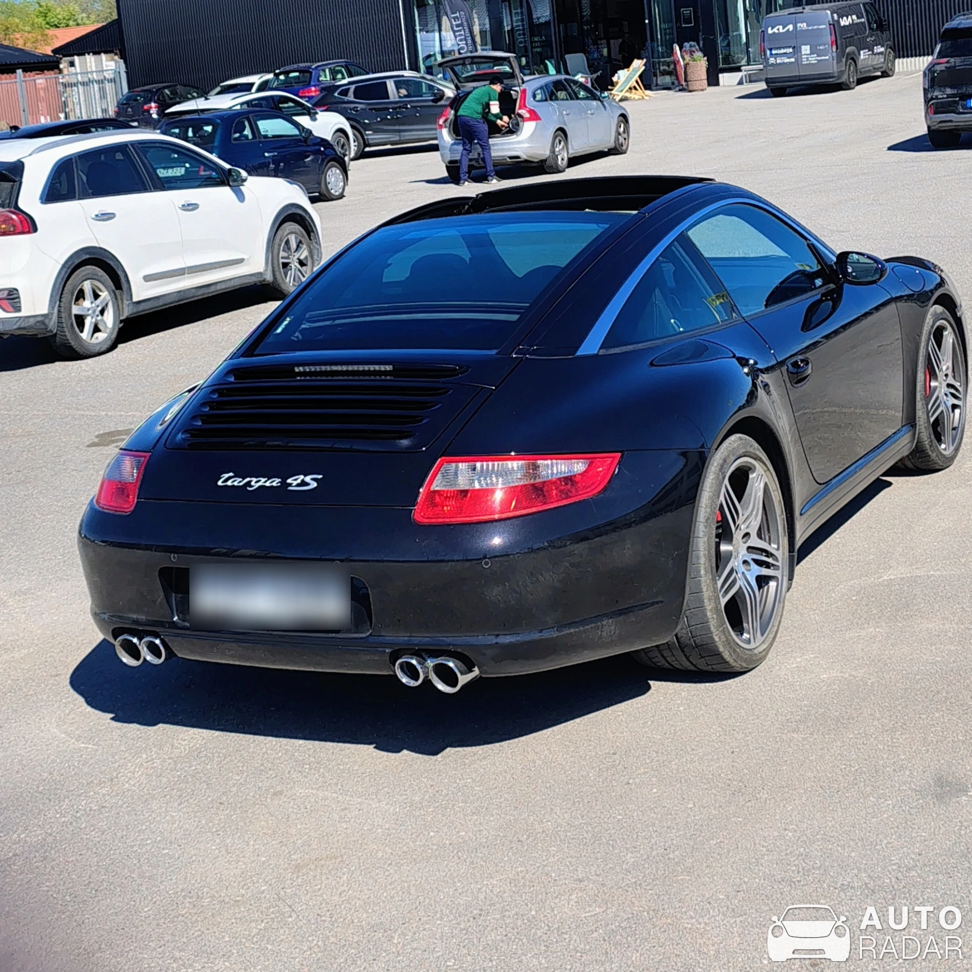 Porsche 997 Targa 4S spotted in Uppsala