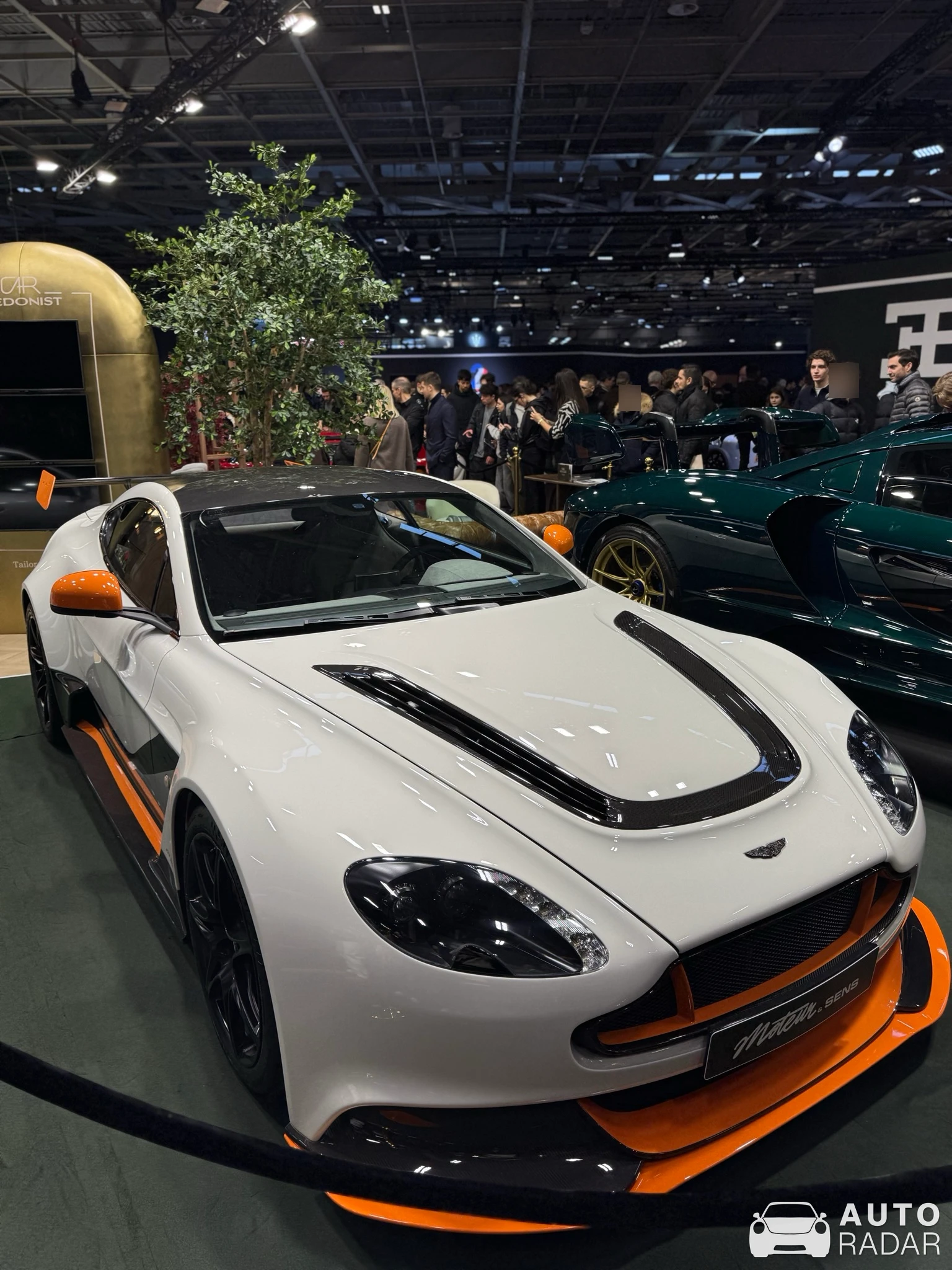 Aston Martin Vantage GT12 spotted in Paris