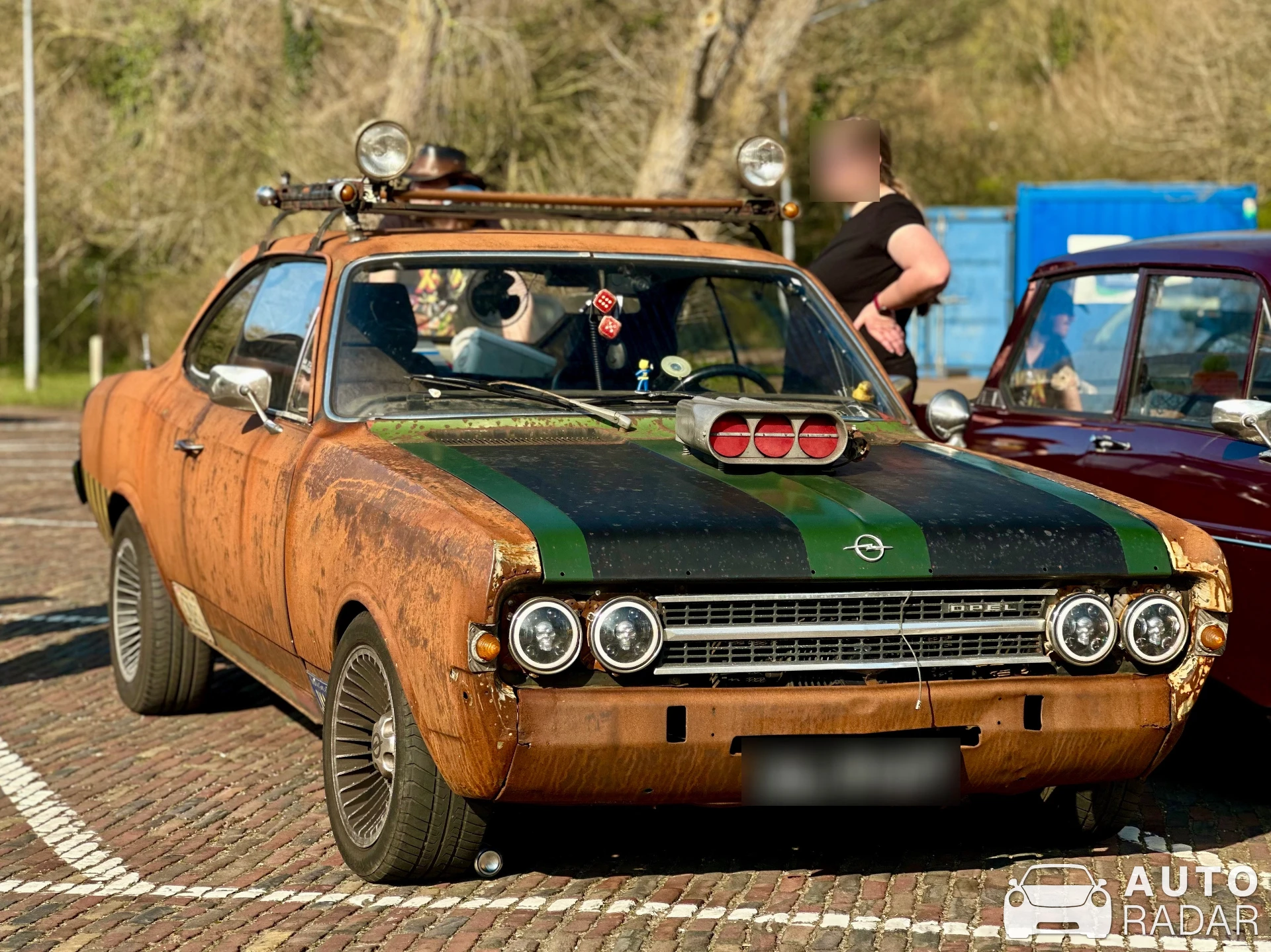 Opel Rekord C Coupe spotted in Bloemendaal