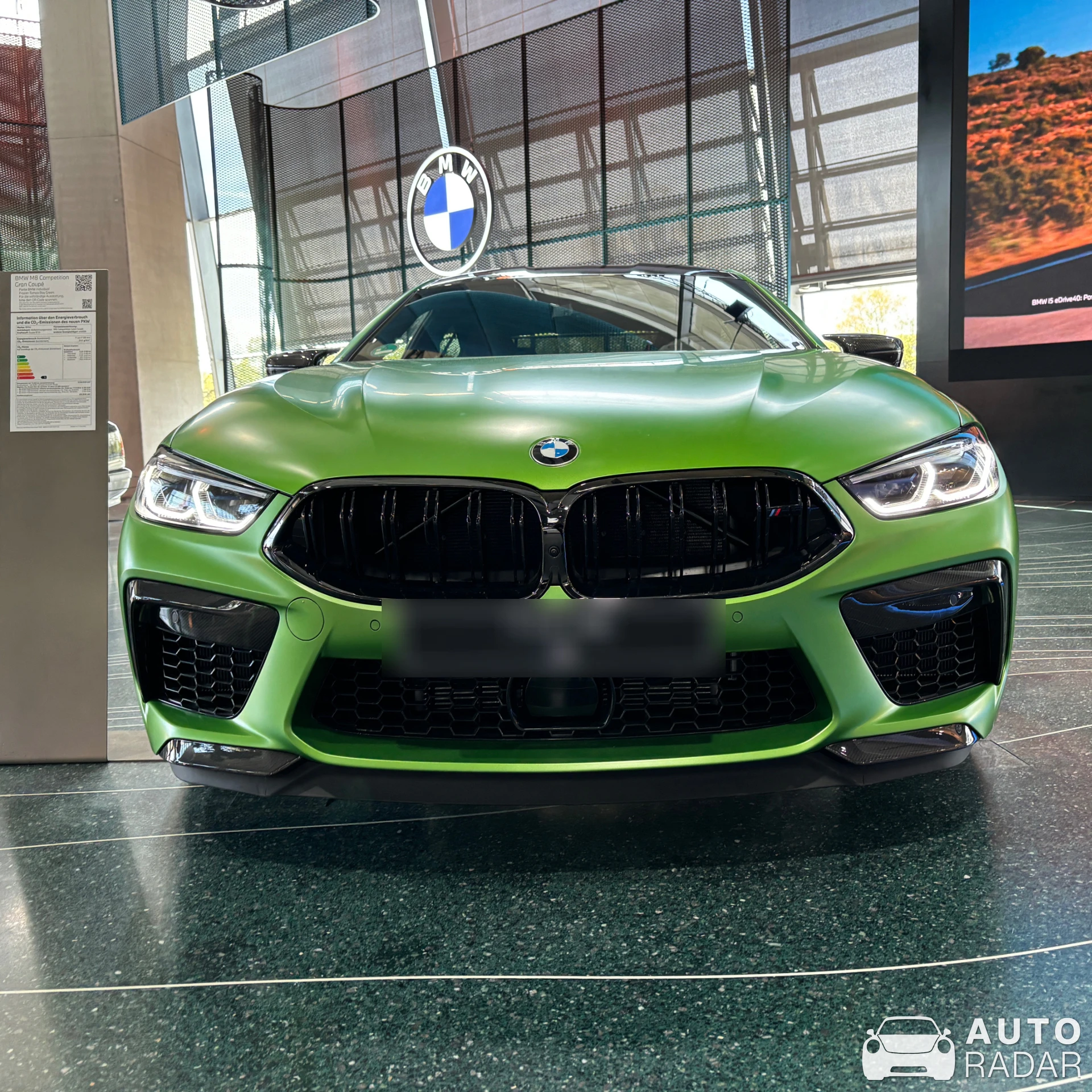 BMW M8 F93 Gran Coupé Competition spotted in München, Tyskland
