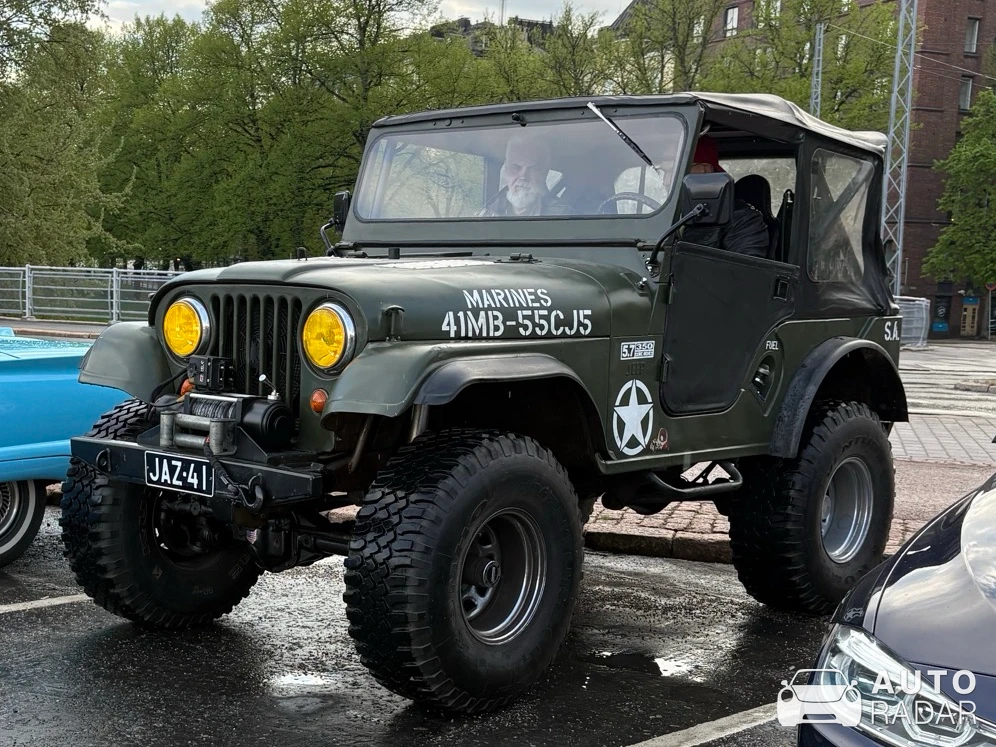 Jeep CJ spotted in Helsinki