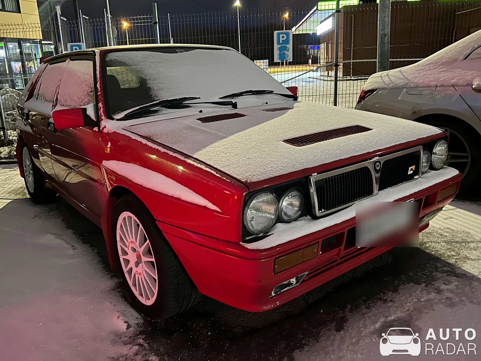 Lancia Delta HF Integrale spotted in Tallinn, Эстония