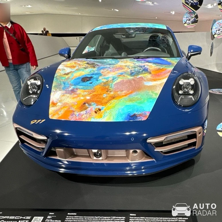 Porsche 992 Carrera NFT spotted in Stuttgart