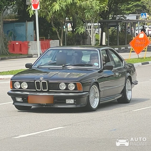 BMW 635 CSi E24 spotted in Singapore, Singapore