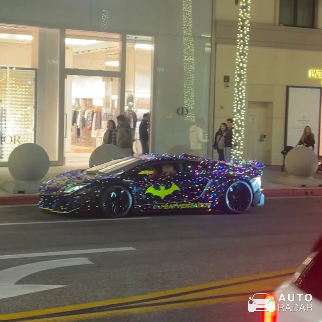 Lamborghini Aventador LP988-4 Edizione GT DMC spotted in Beverly Hills, United States