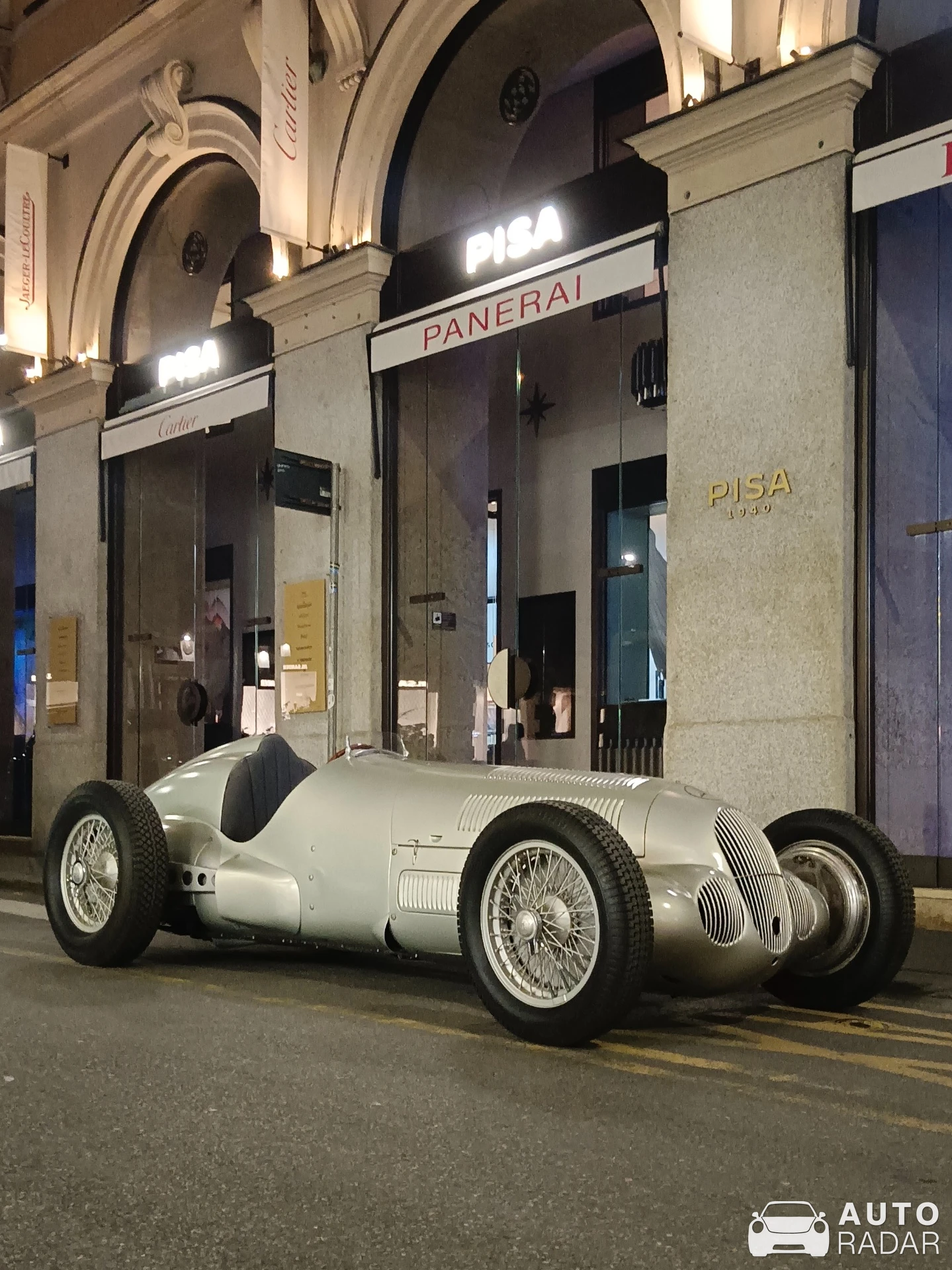 Mercedes F1 W05 Hybrid spotted in Milano, Italy
