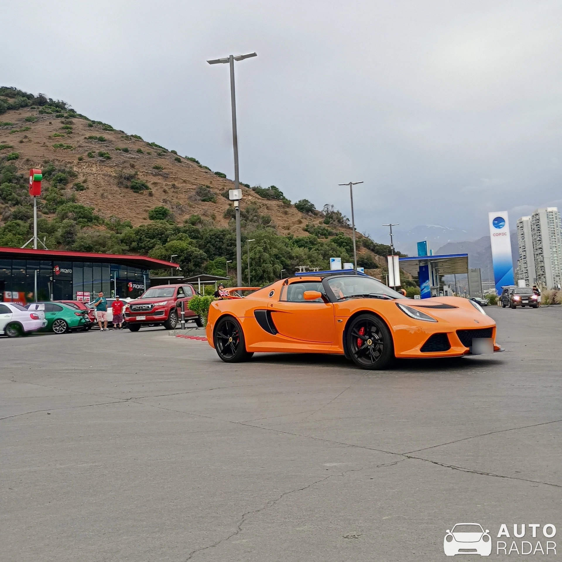 Lotus Exige S spotted in Vitacura, Chile