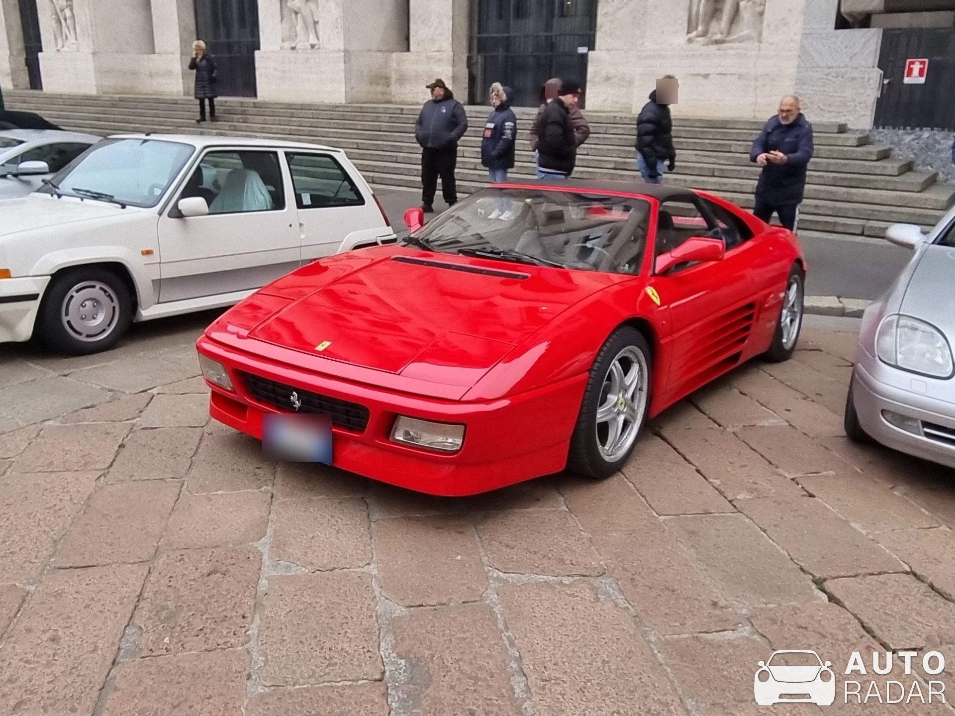 Ferrari 348 TS spotted in Milano, Italy