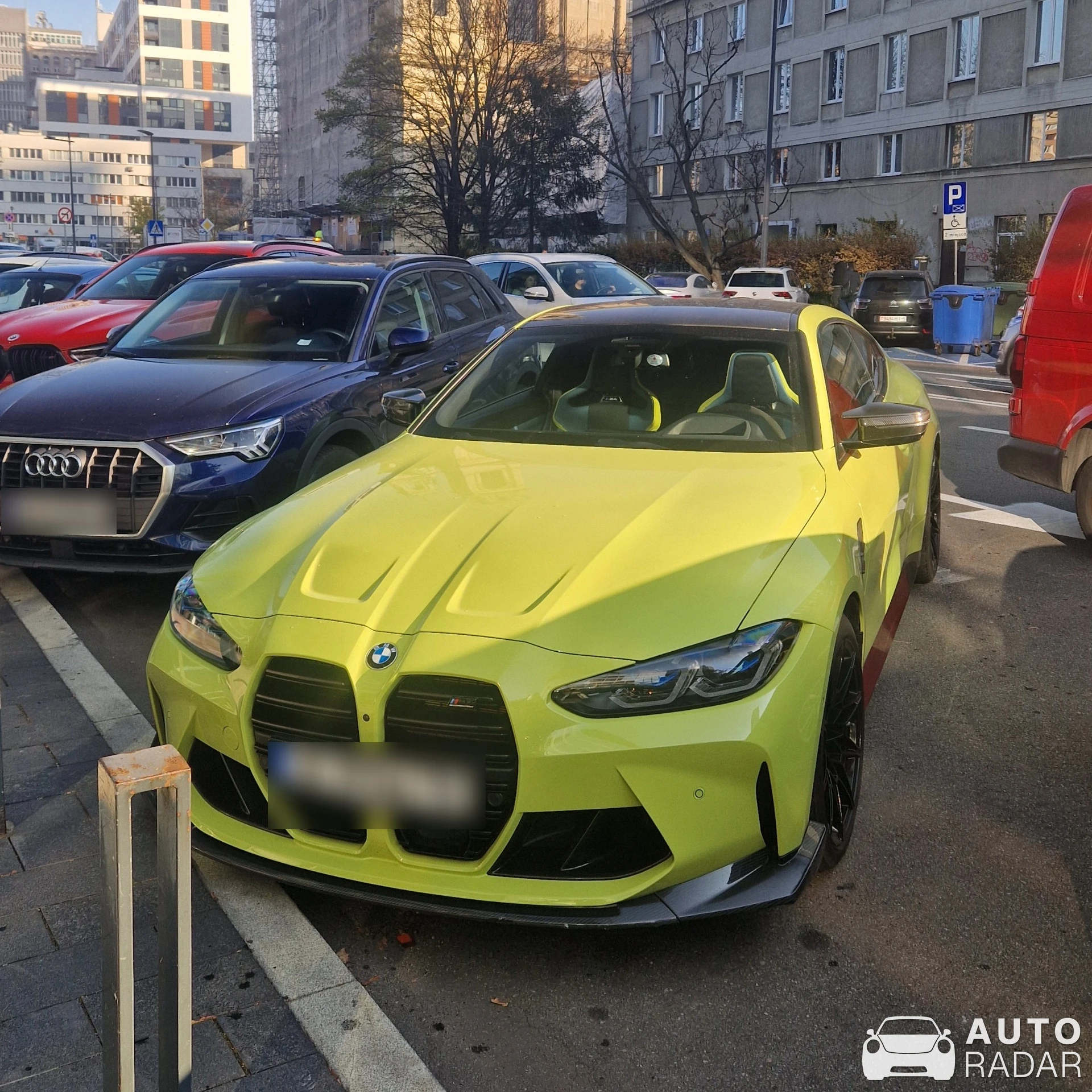 BMW M4 G82 Coupé Competition spotted in Warszawa, Poland