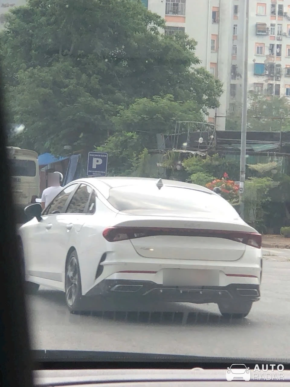 Kia K5 spotted