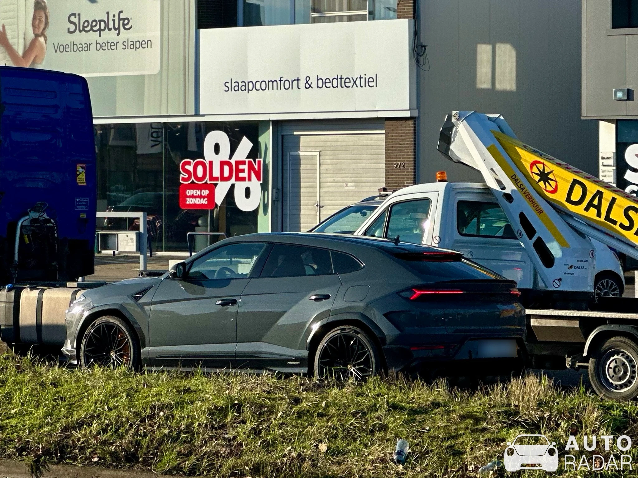 Lamborghini Urus spotted in Schoten, Belgium