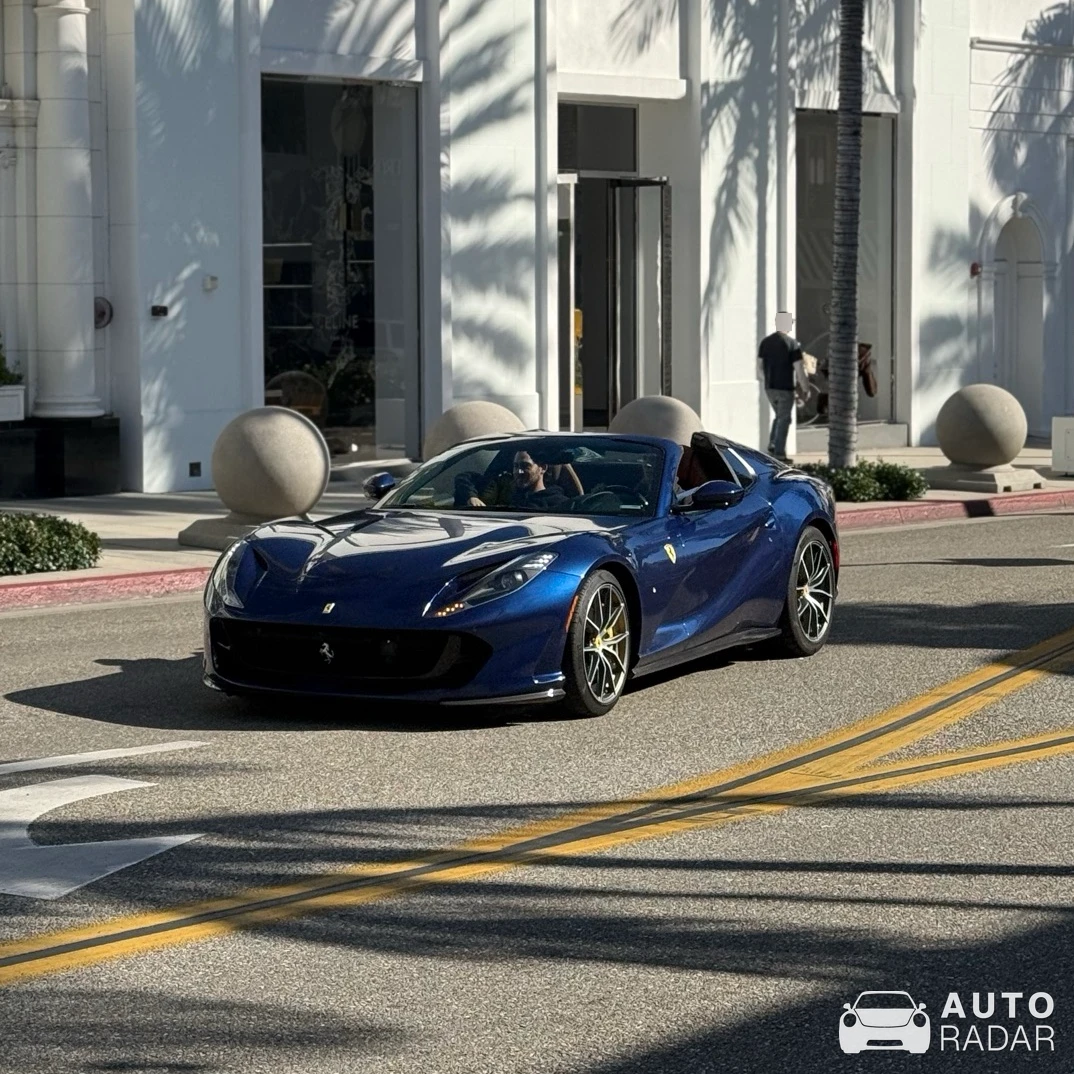 Ferrari 812 GTS spotted in Beverly Hills, United States