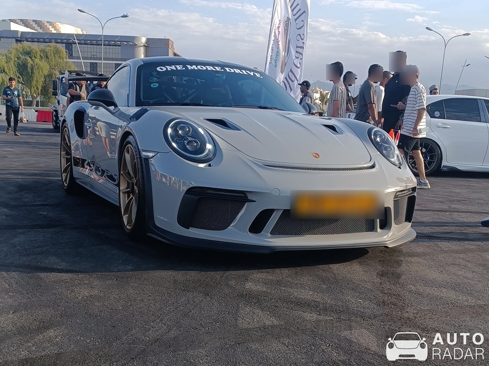 Porsche 991 GT3 RS MkII spotted in Muscat