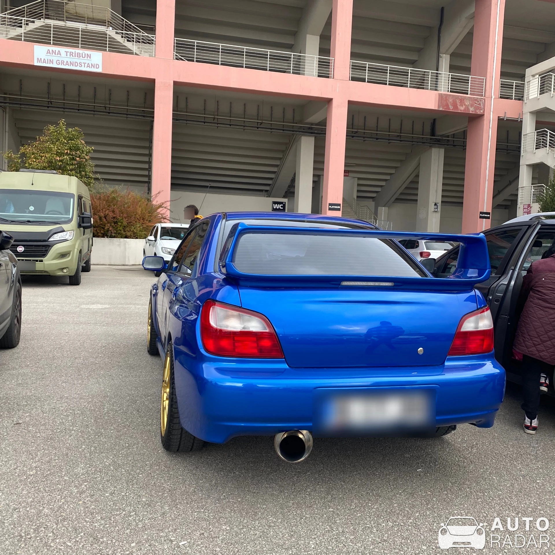 Subaru Impreza WRX STI spotted in Tuzla, Türkiye