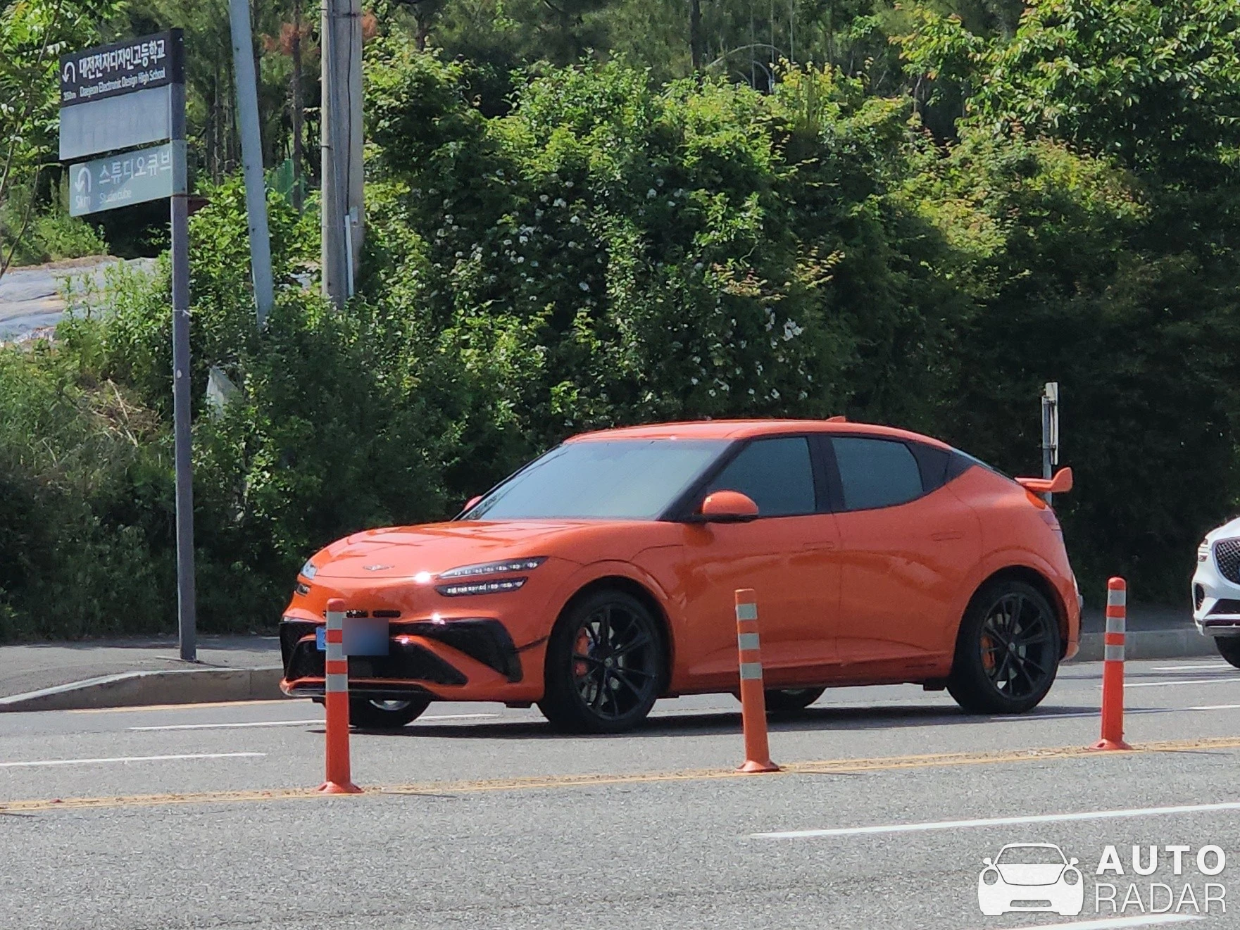 Genesis GV60 spotted in Daejeon
