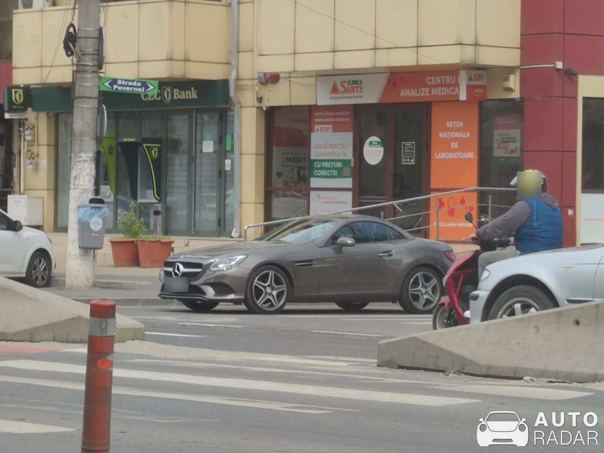 Mercedes-AMG SLC 43 spotted in Bragadiru