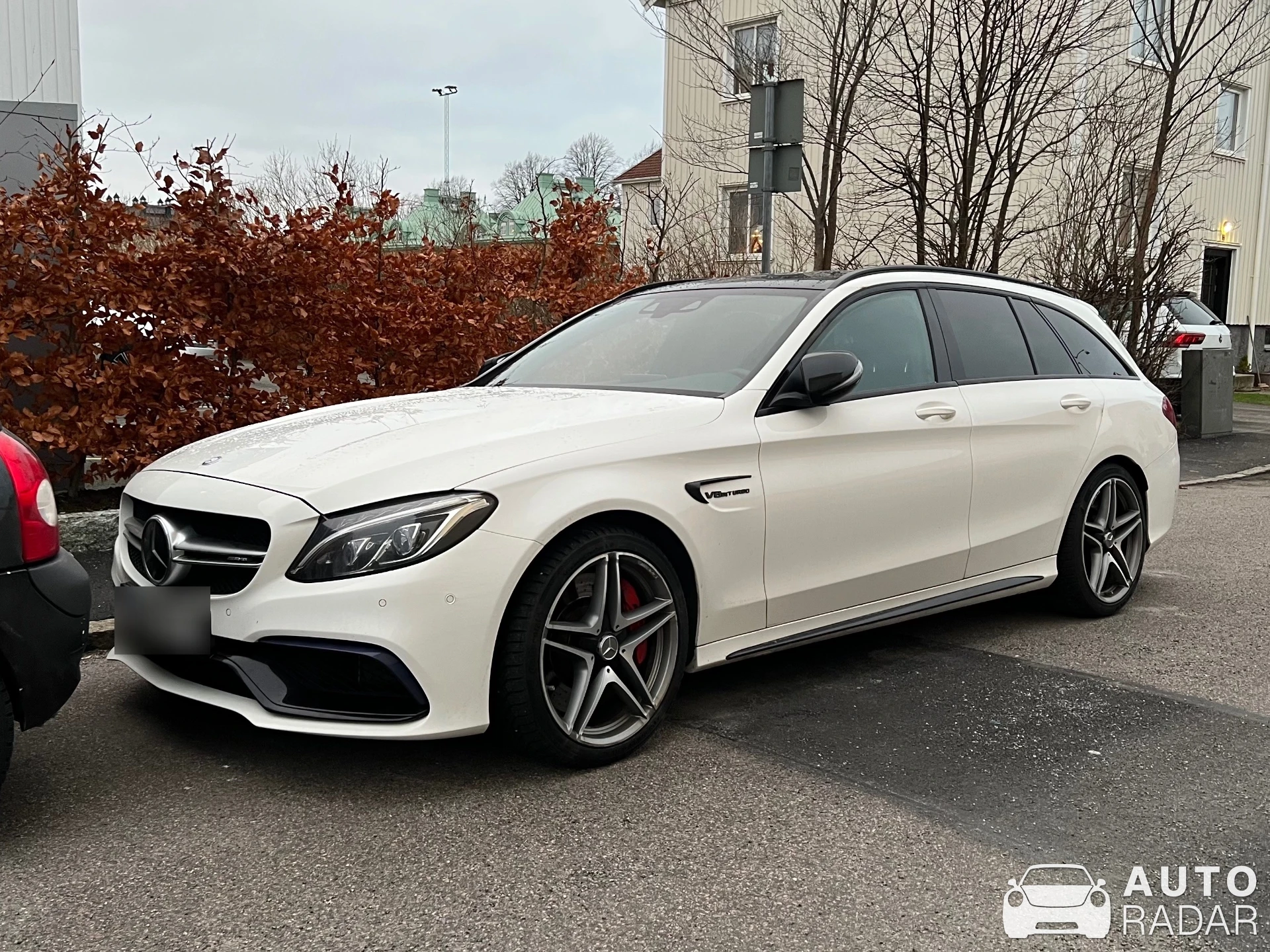 Mercedes-AMG C 63 S W205 spotted in Bagaregården, Sverige