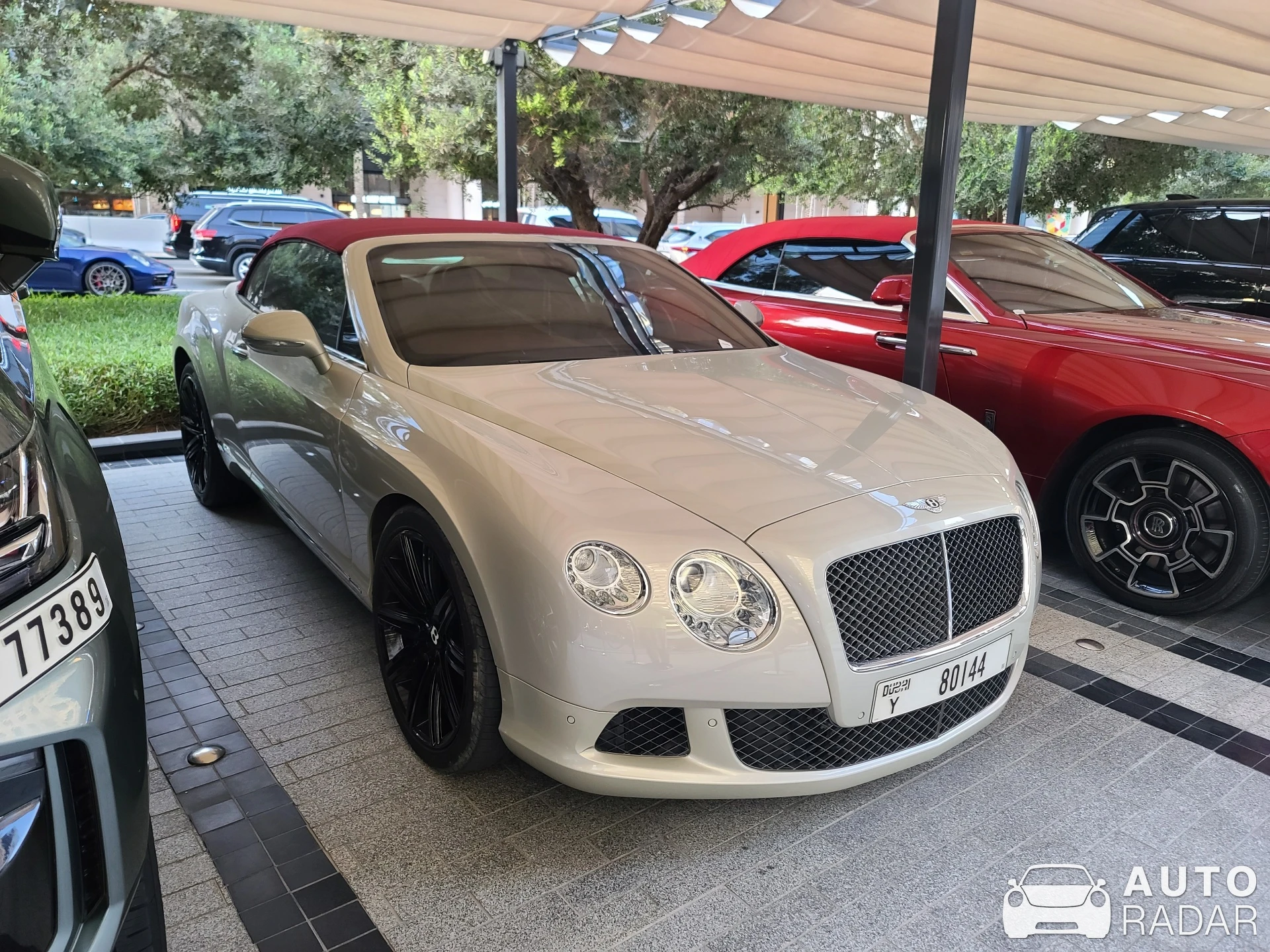 Bentley Continental GTC 2012 spotted in Dubai