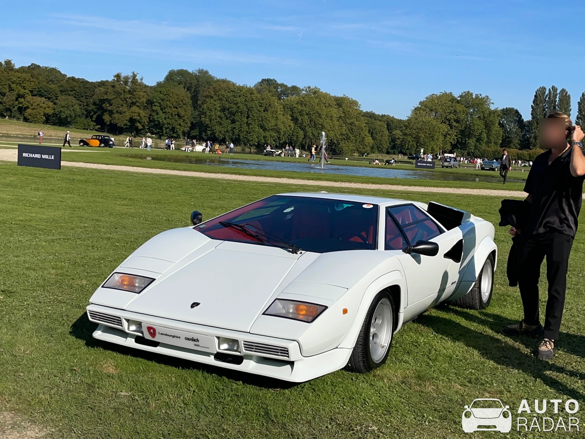 Lamborghini Countach LPI 800-4 spotted in Chantilly, France
