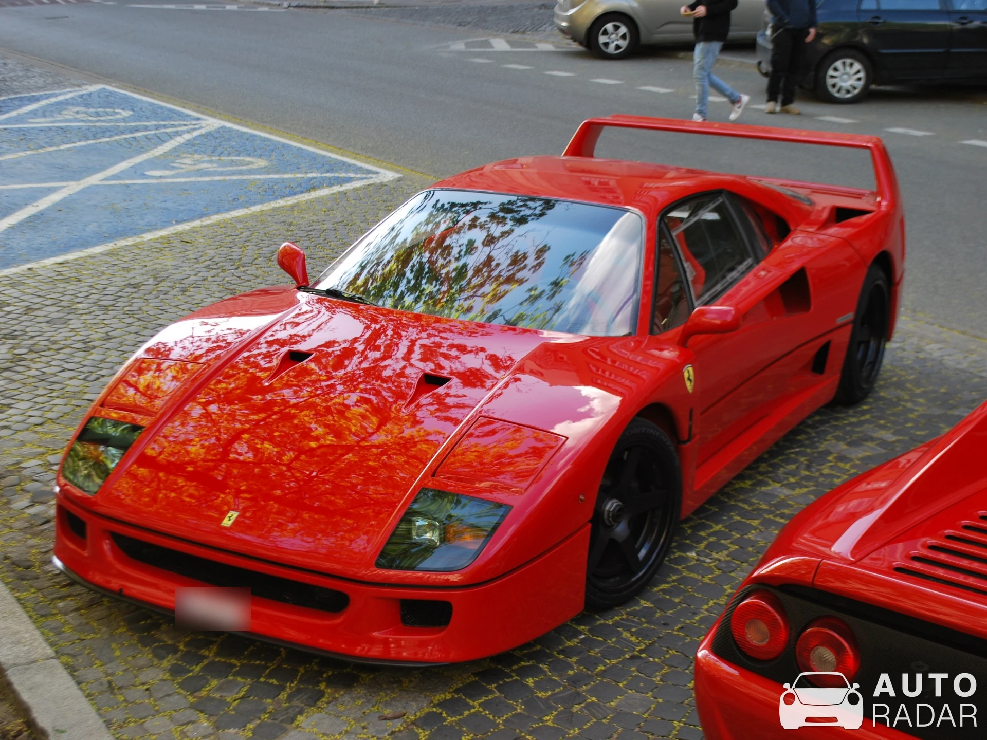 Ferrari F40 spotted in Warszawa, Poland