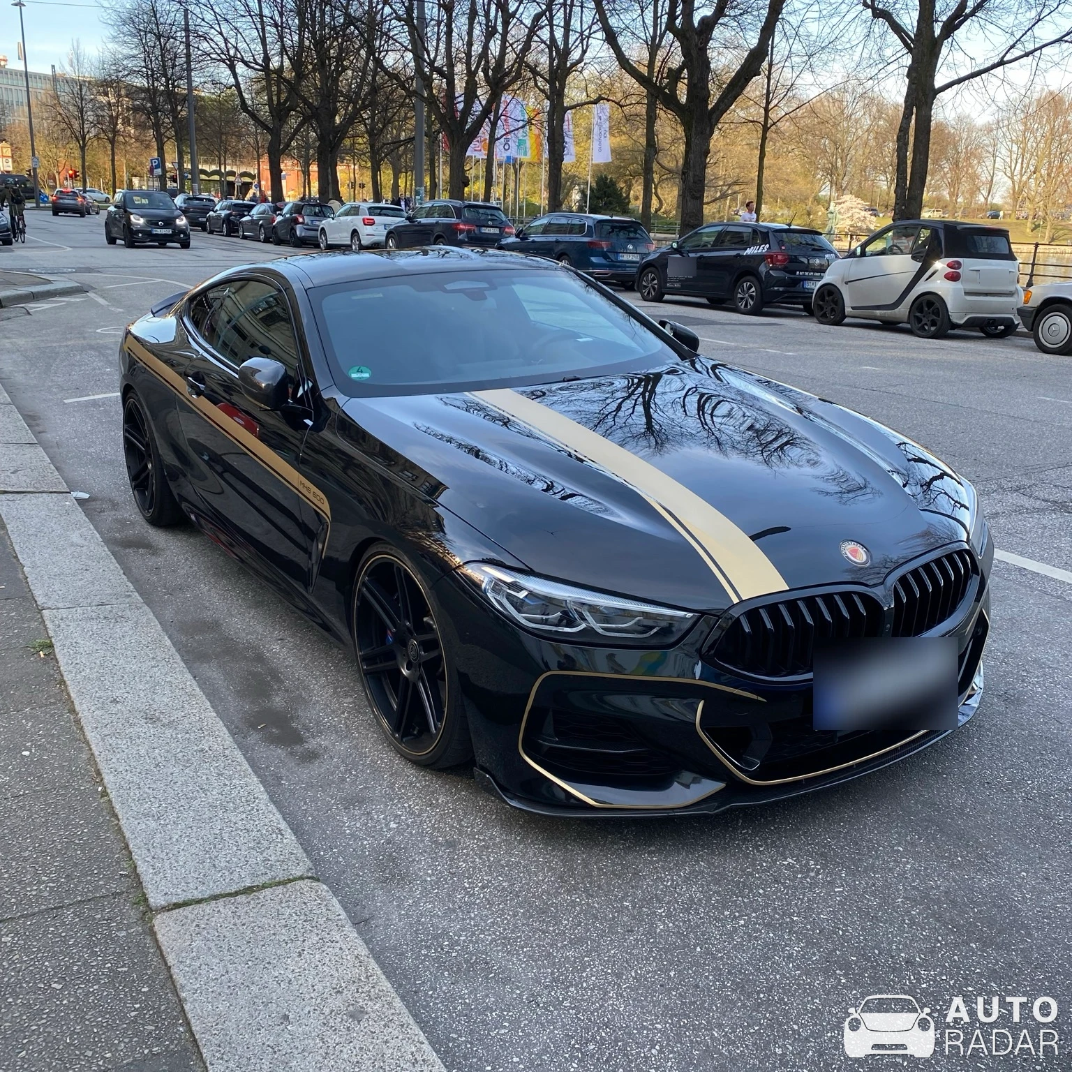 BMW MANHART MH8 800 F92 spotted in Hamburg, Allemagne