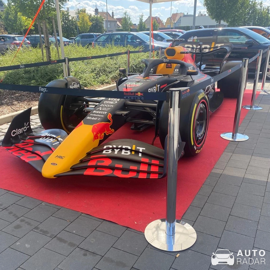 Red Bull Racing RB18 spotted in Olomouc, Czechia