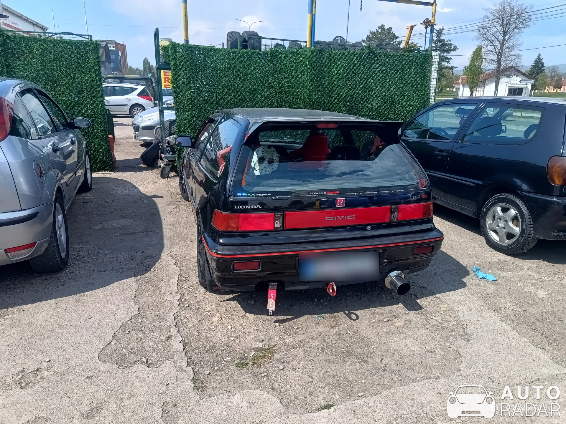 Honda CR-X EF spotted in Niš