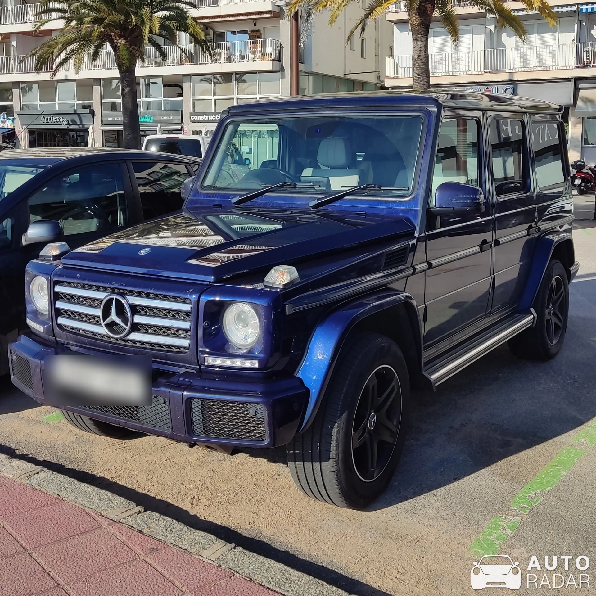 Mercedes-Benz G 350 spotted in Lloret de Mar, Spain