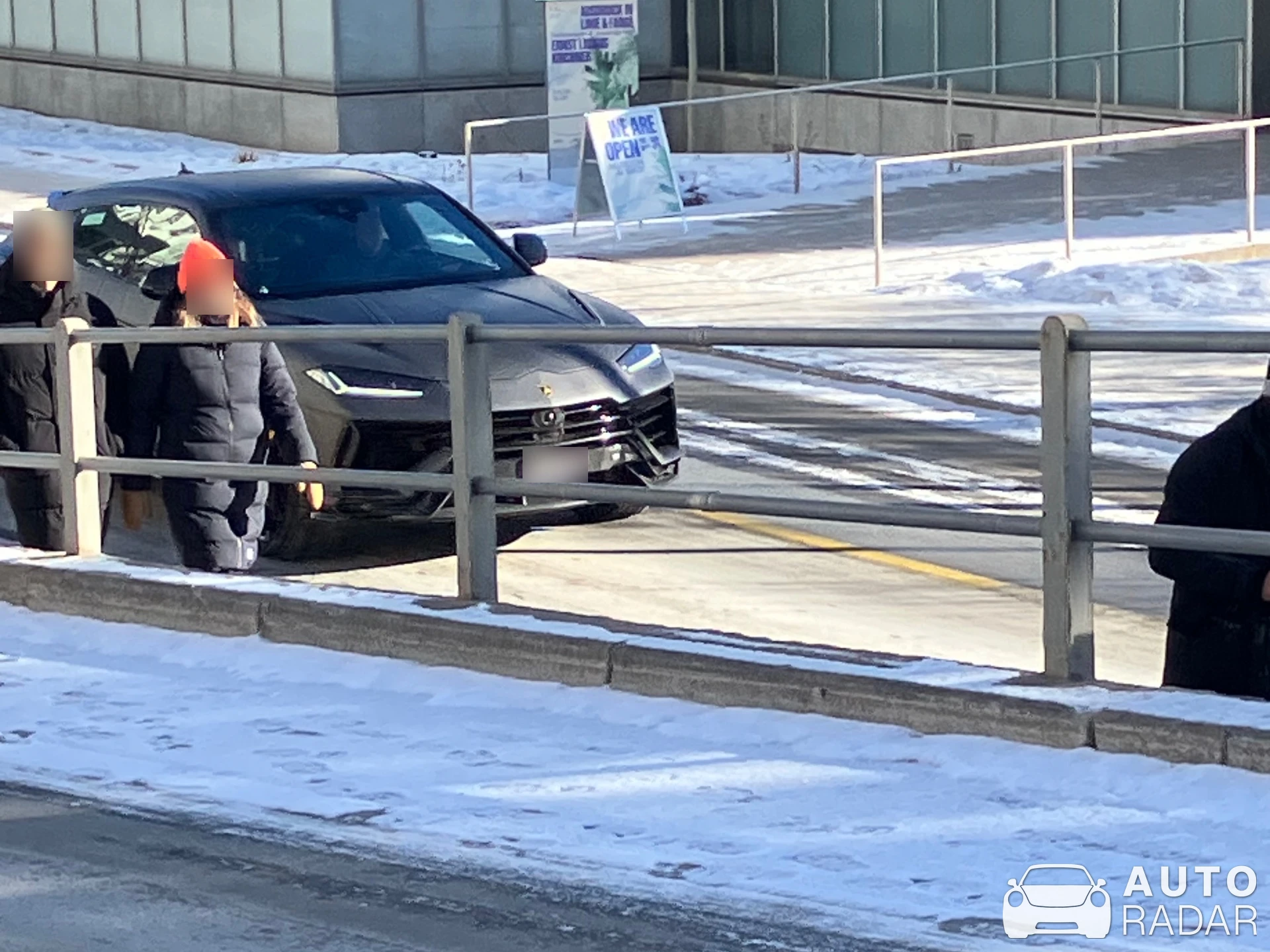 Lamborghini Urus spotted in Davos, Switzerland