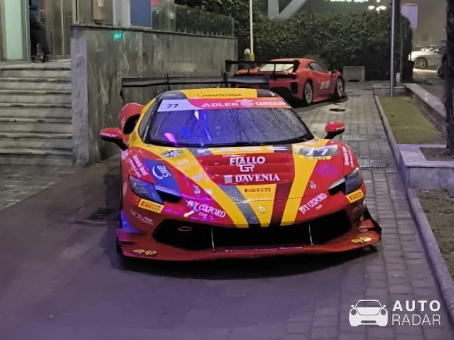 Ferrari 296 GT3 spotted in Trezzano sul Naviglio, Italy