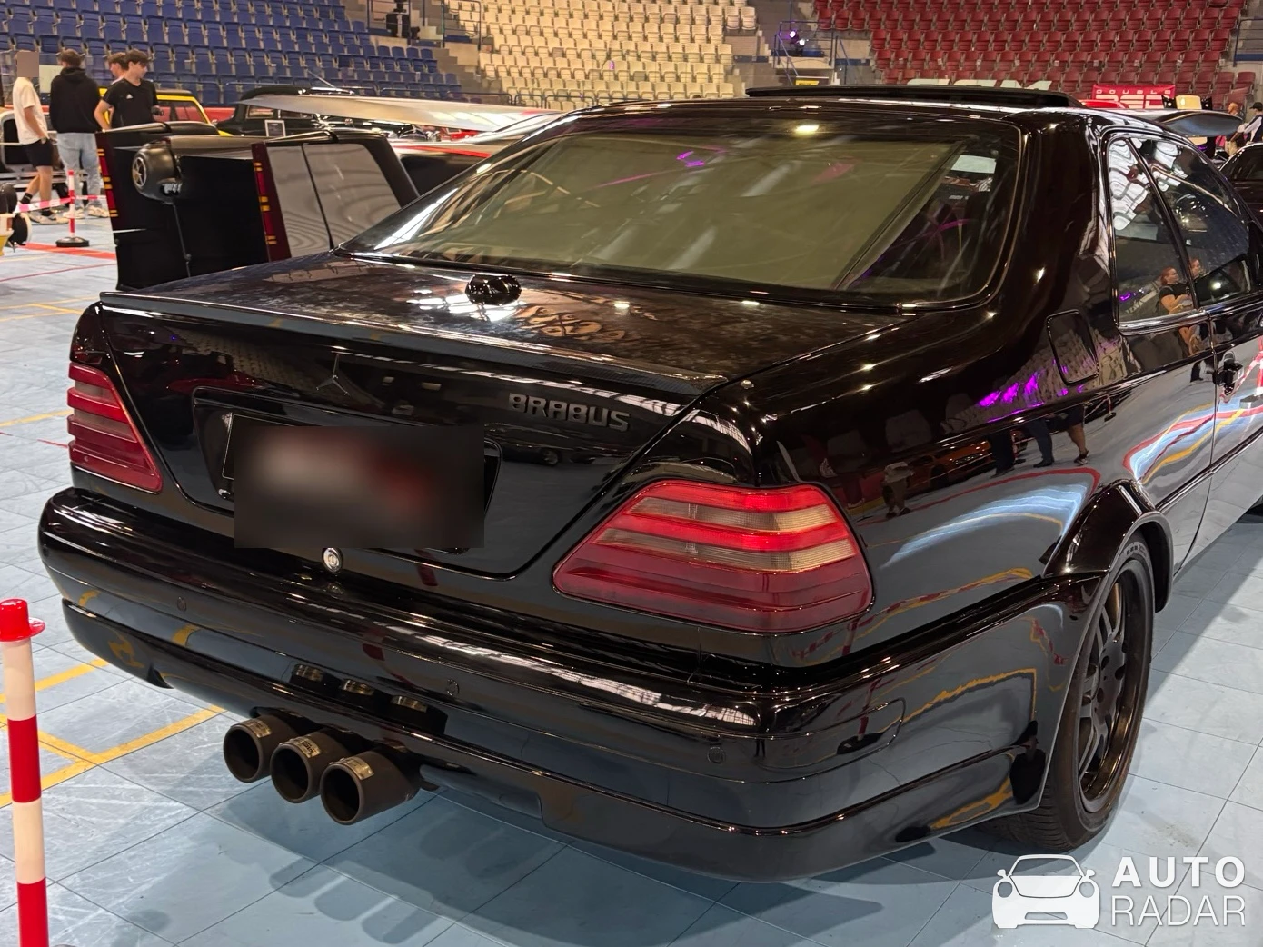 Mercedes-Benz Brabus C 63 Coupe W204 spotted