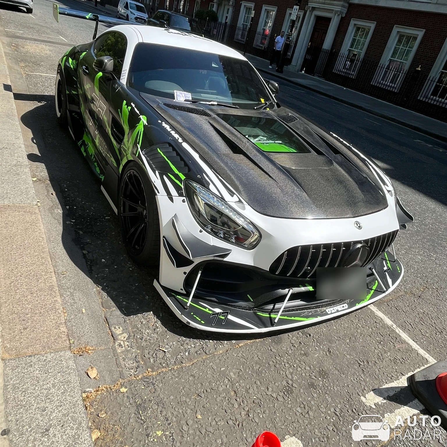 Mercedes-AMG GT R C190 EAG Performance spotted in Harlington