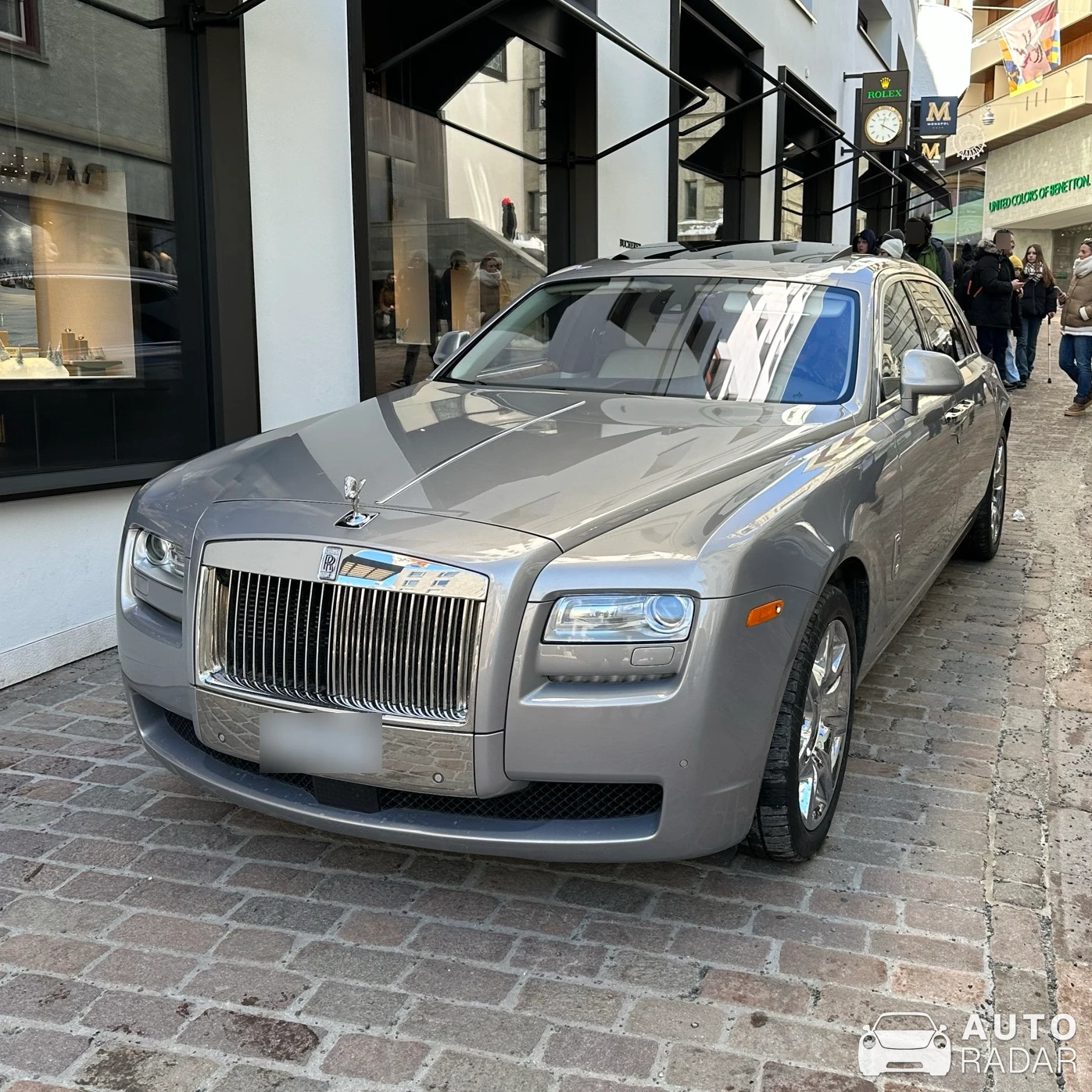 Rolls-Royce Ghost spotted in San Maurizio, Schweiz