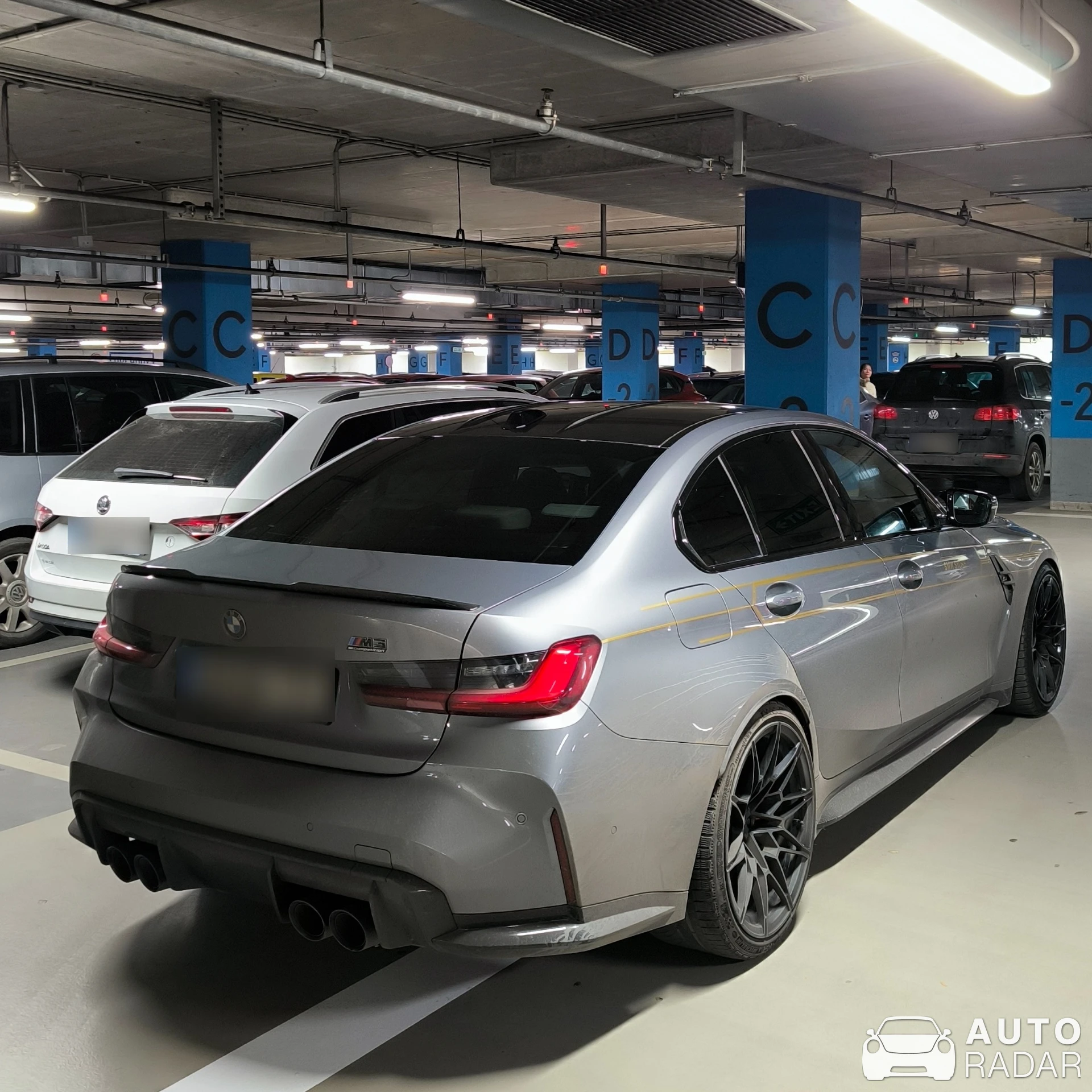 BMW M3 G80 Sedan Competition spotted in Ostrava, Czech Republic
