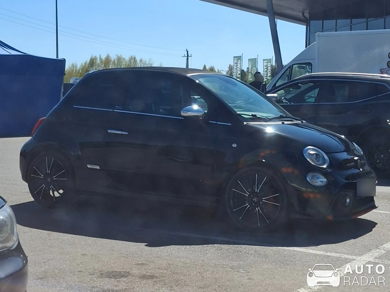 Abarth 500 spotted in Molėtai